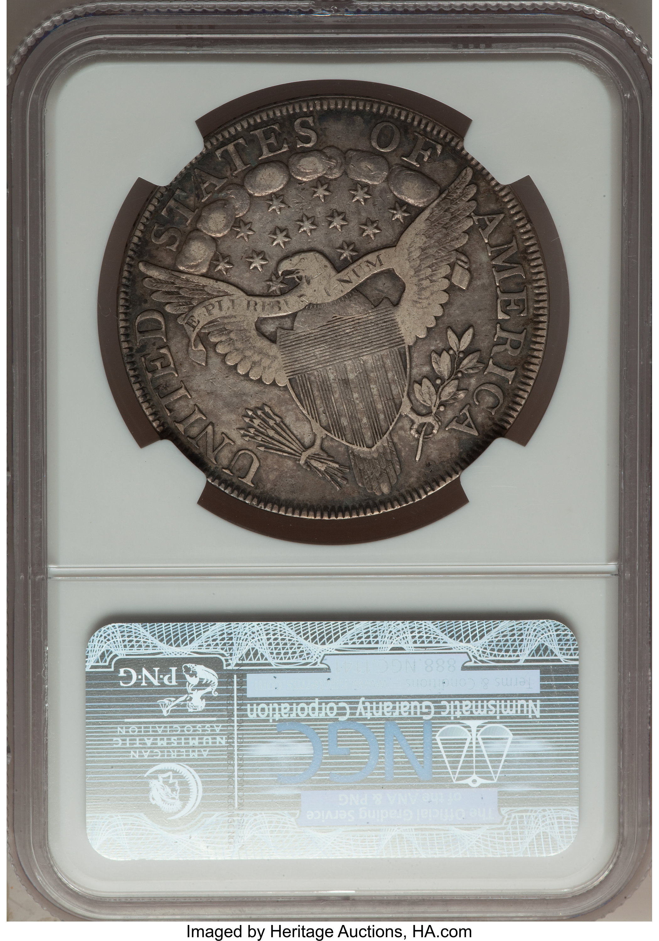1800 $1  B-8, BB-188 VG10 thumbnail 16