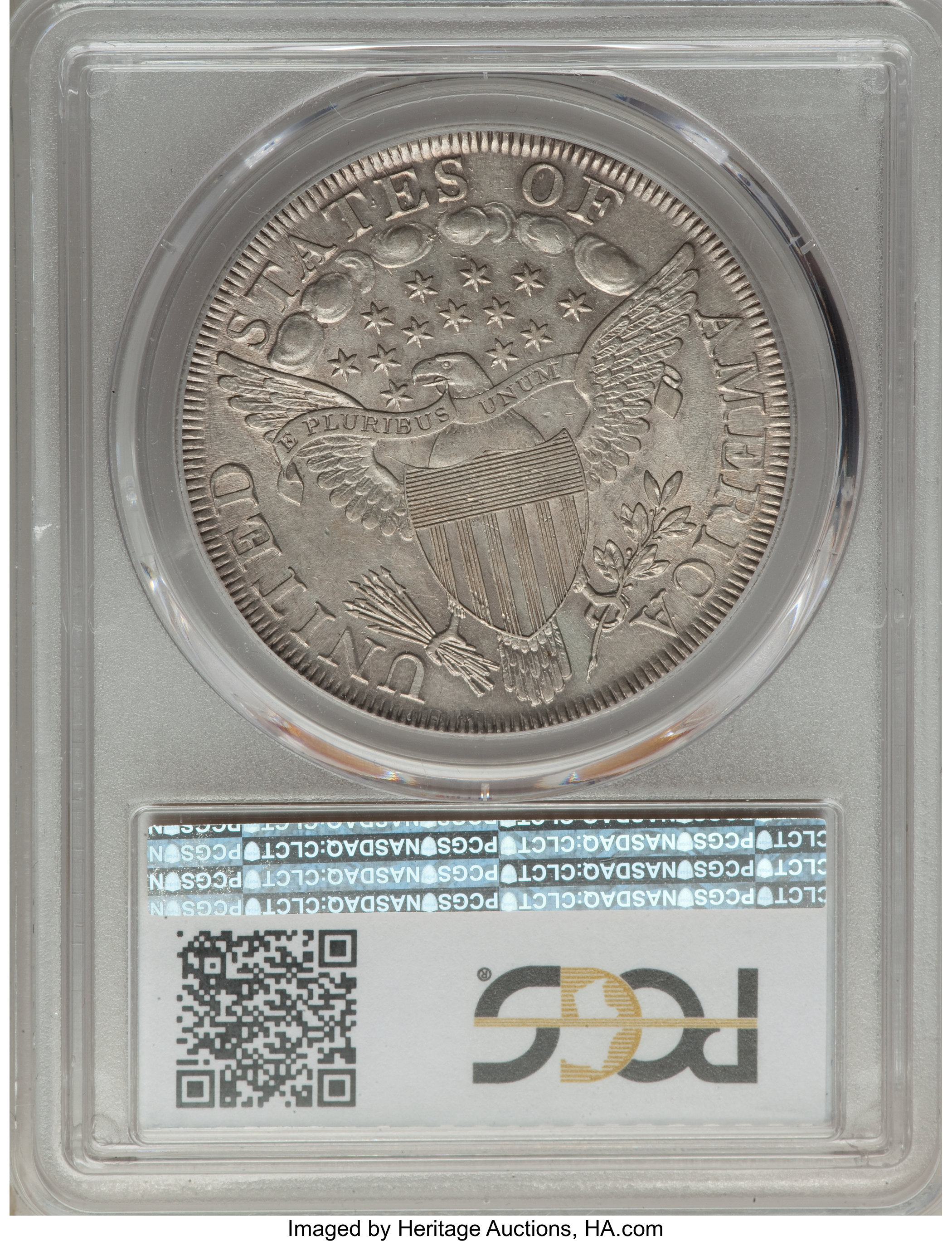 1798 $1  Large Eagle, Pointed 9, Wide Date MS64 thumbnail 13