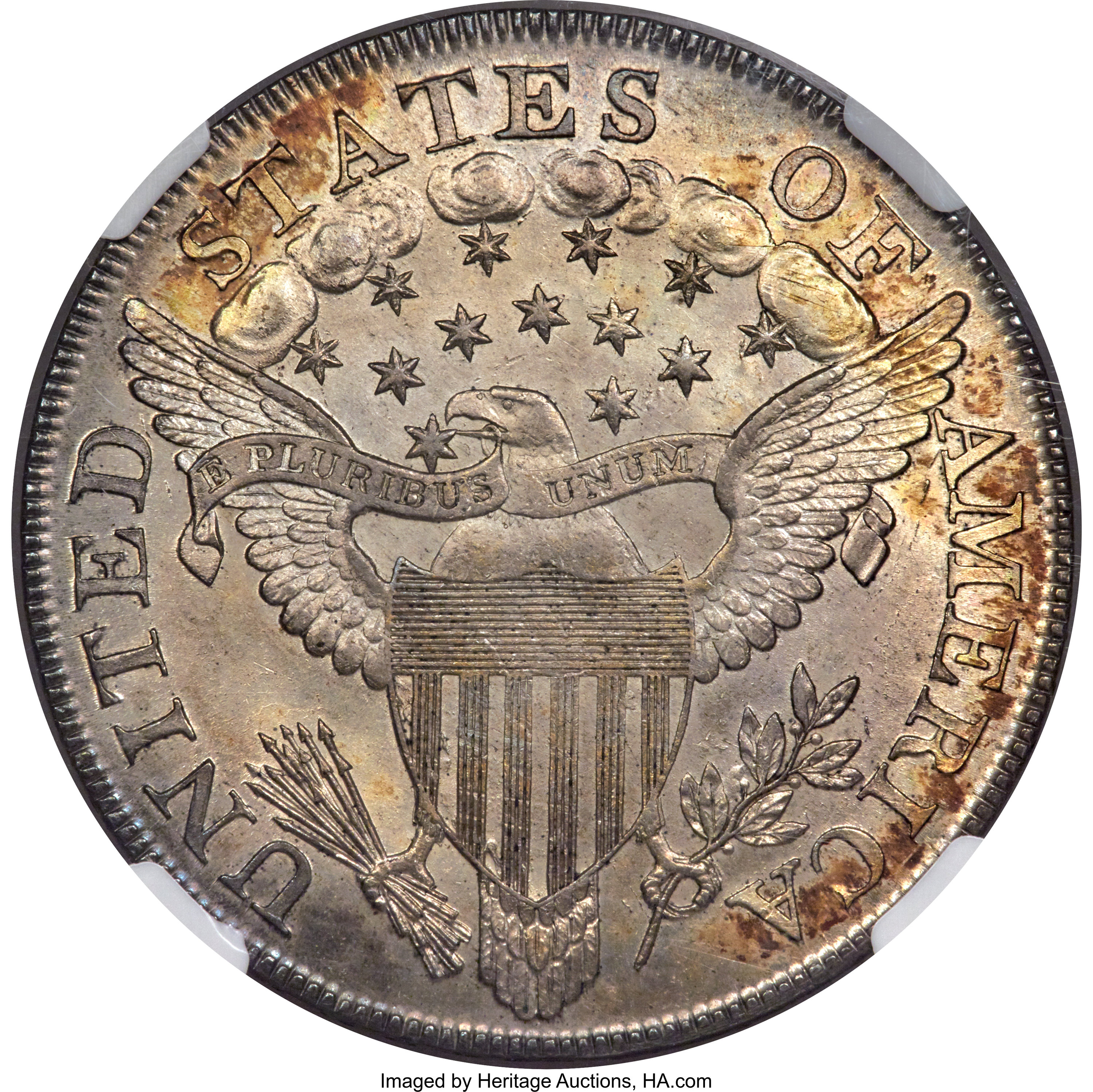 1799 $1  7x6 Stars, B-14, BB-167 MS60 thumbnail 9