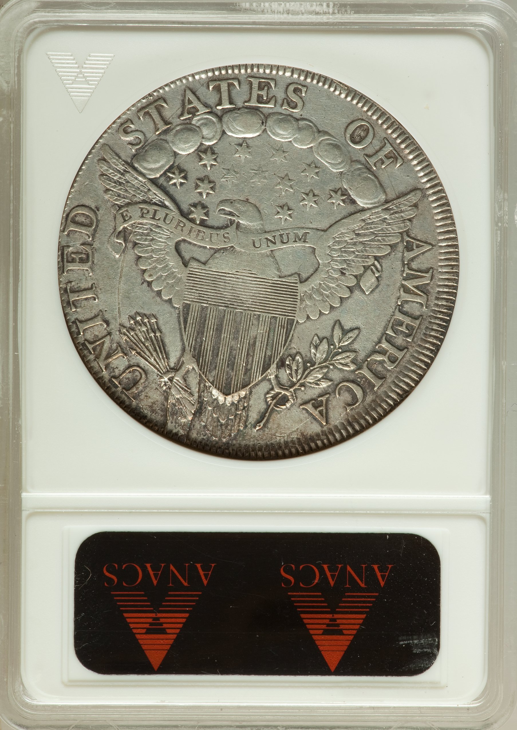 1798 $1  Large Eagle, Pointed 9, Close Date, B-28, BB-118 XF40 thumbnail 11