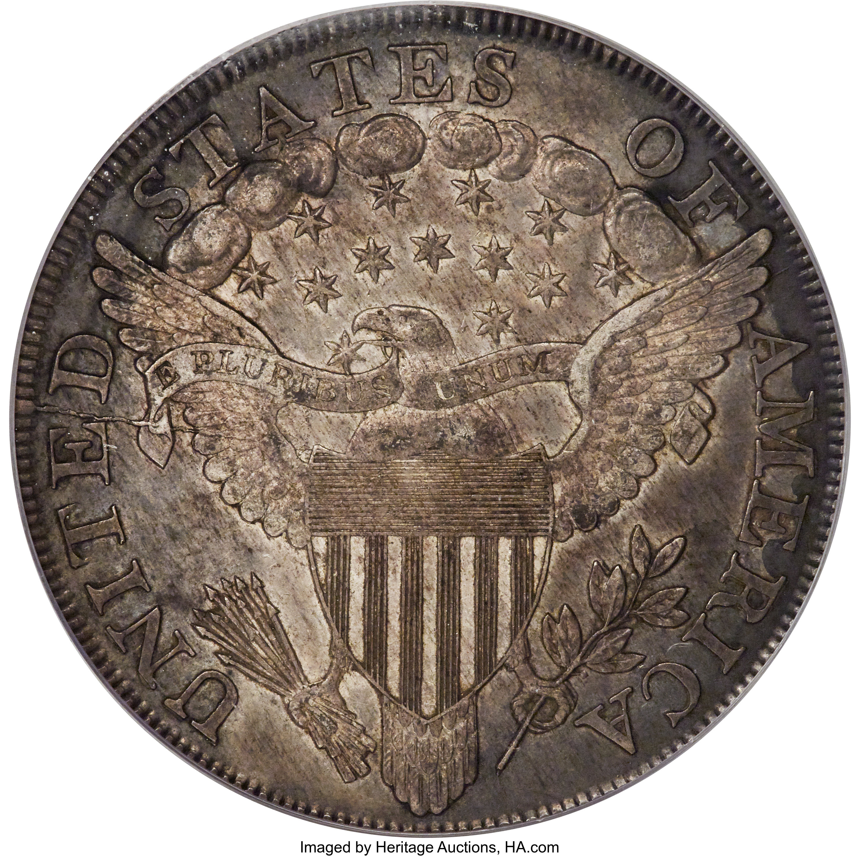 1799 $1  7x6 Stars, B-18, BB-154 AG3 thumbnail 16