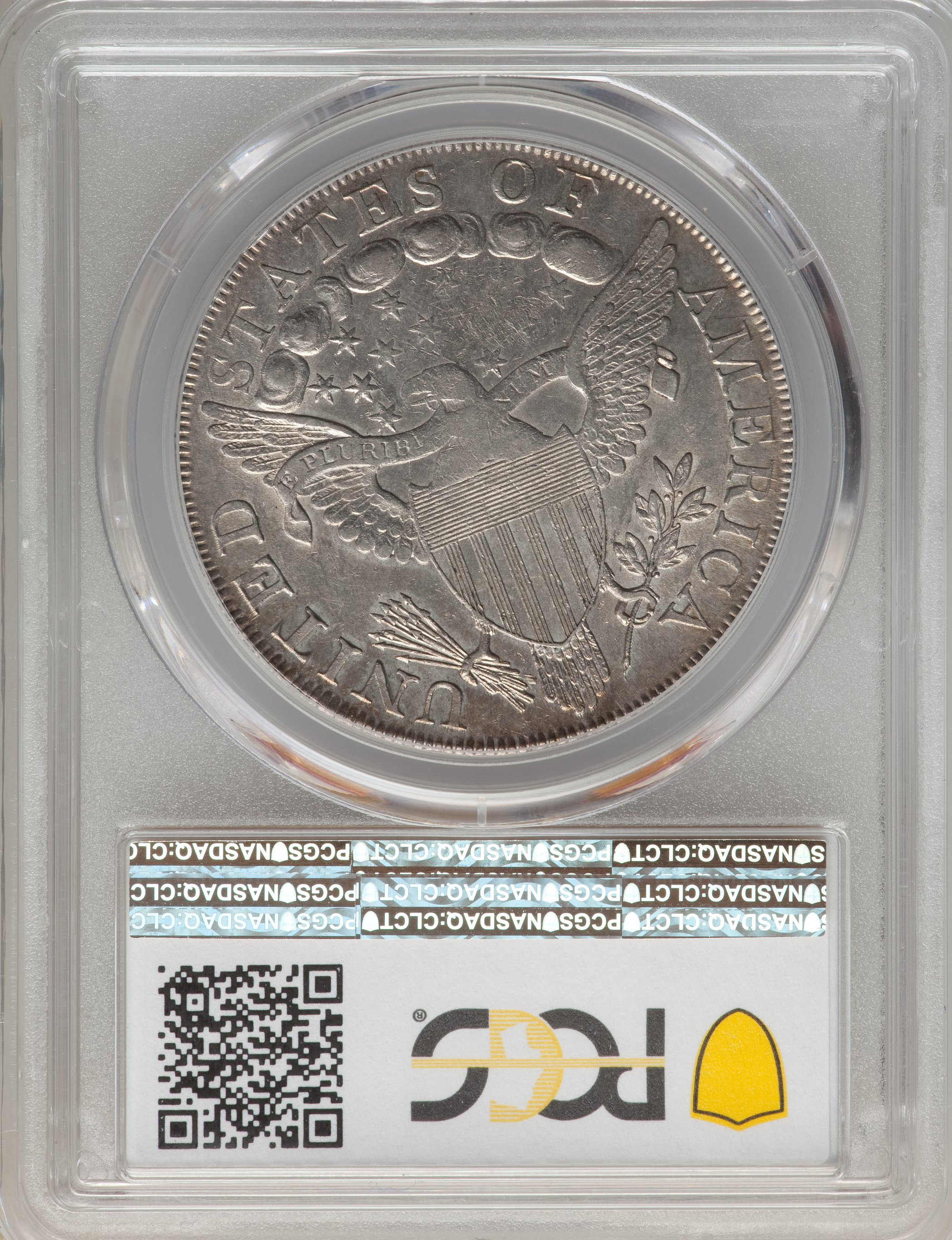 1798 $1  Large Eagle, Pointed 9, Wide Date, B-15, BB-112 MS63 thumbnail 12