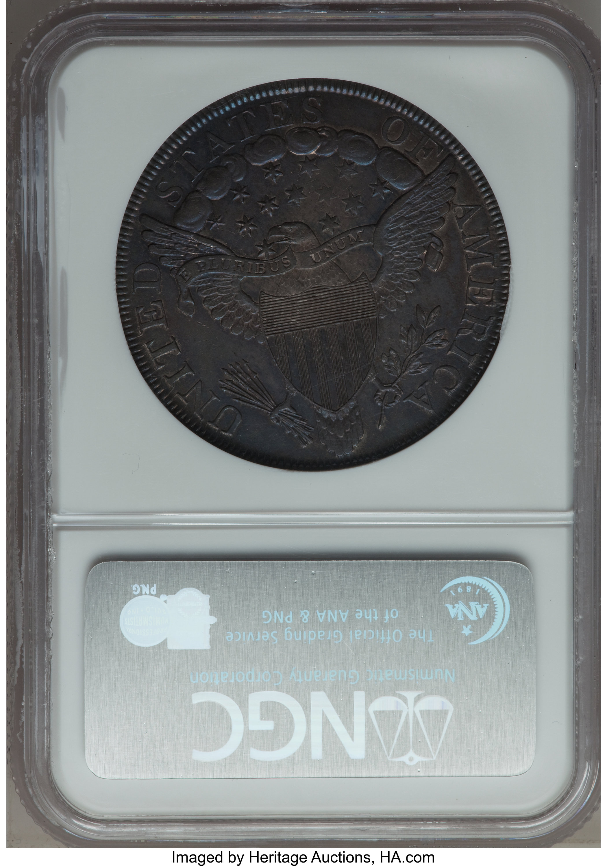 1799 $1  7x6 Stars, B-12, BB-160 MS61 thumbnail 2