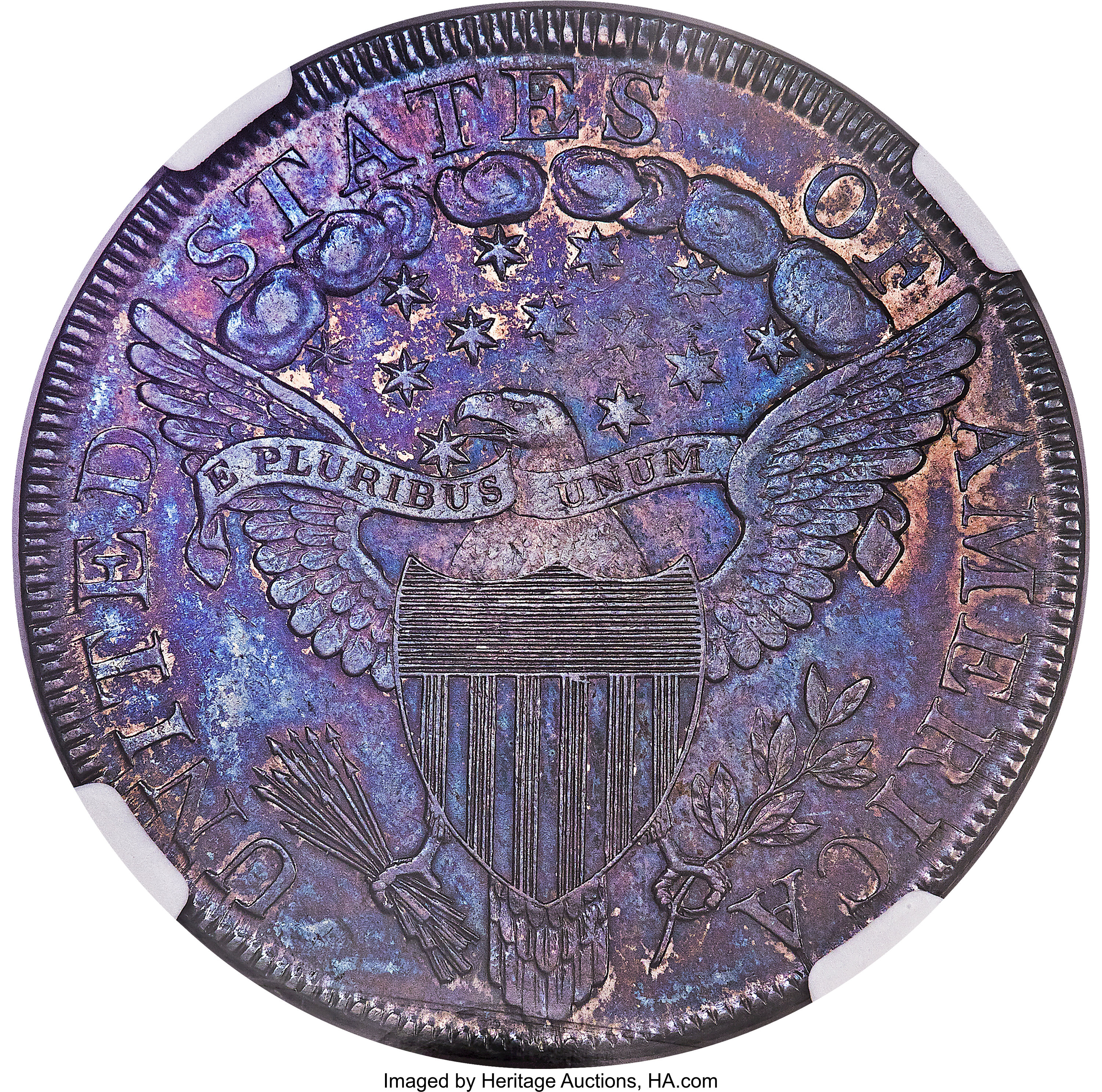 1799 $1  7x6 Stars, B-12, BB-160 MS61 thumbnail 3