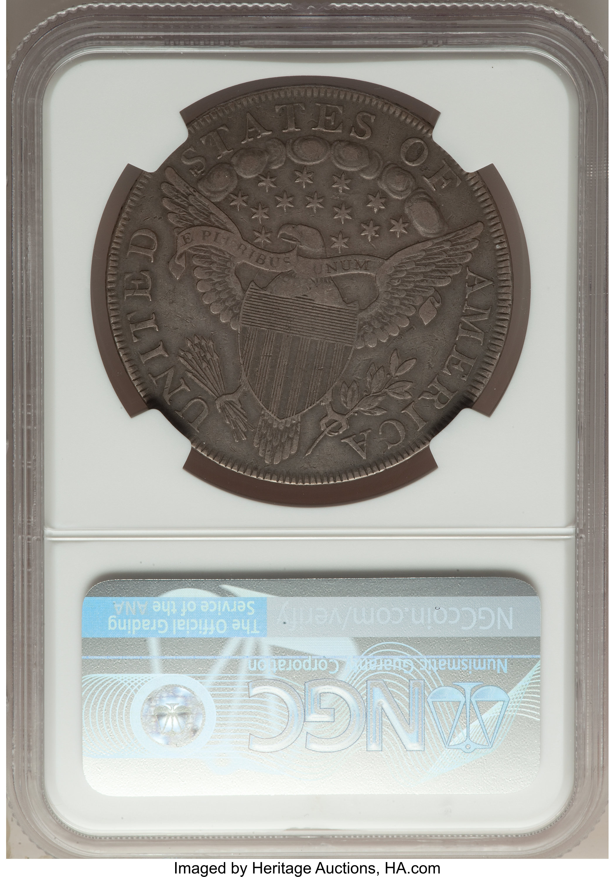 1798 $1  Large Eagle, Pointed 9, 5 Berries, B-11, BB-111 VG10 thumbnail 15