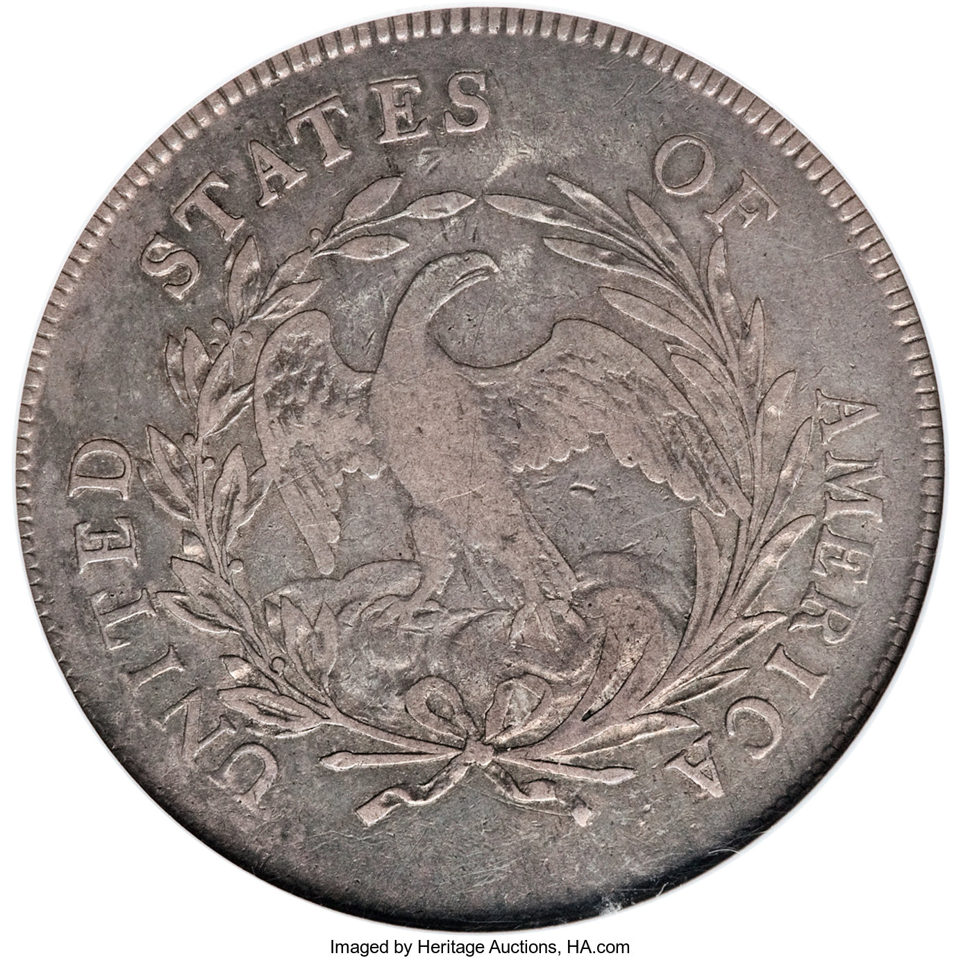 1798 $1  Small Eagle, 15 Stars Obverse, B-2, BB-81 VF30 thumbnail 5