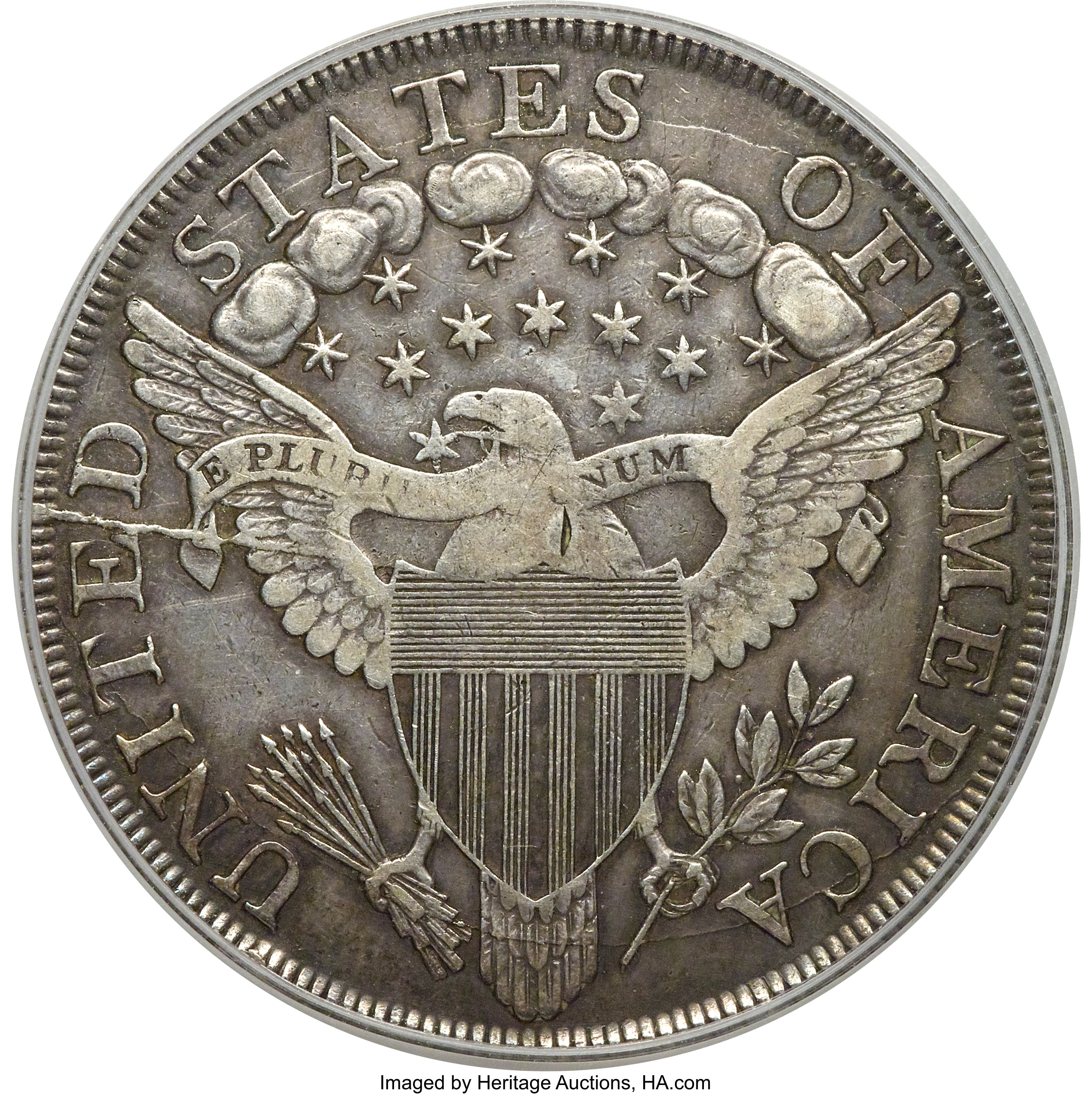 1799 $1  7x6 Stars, B-18, BB-154 AG3 thumbnail 7