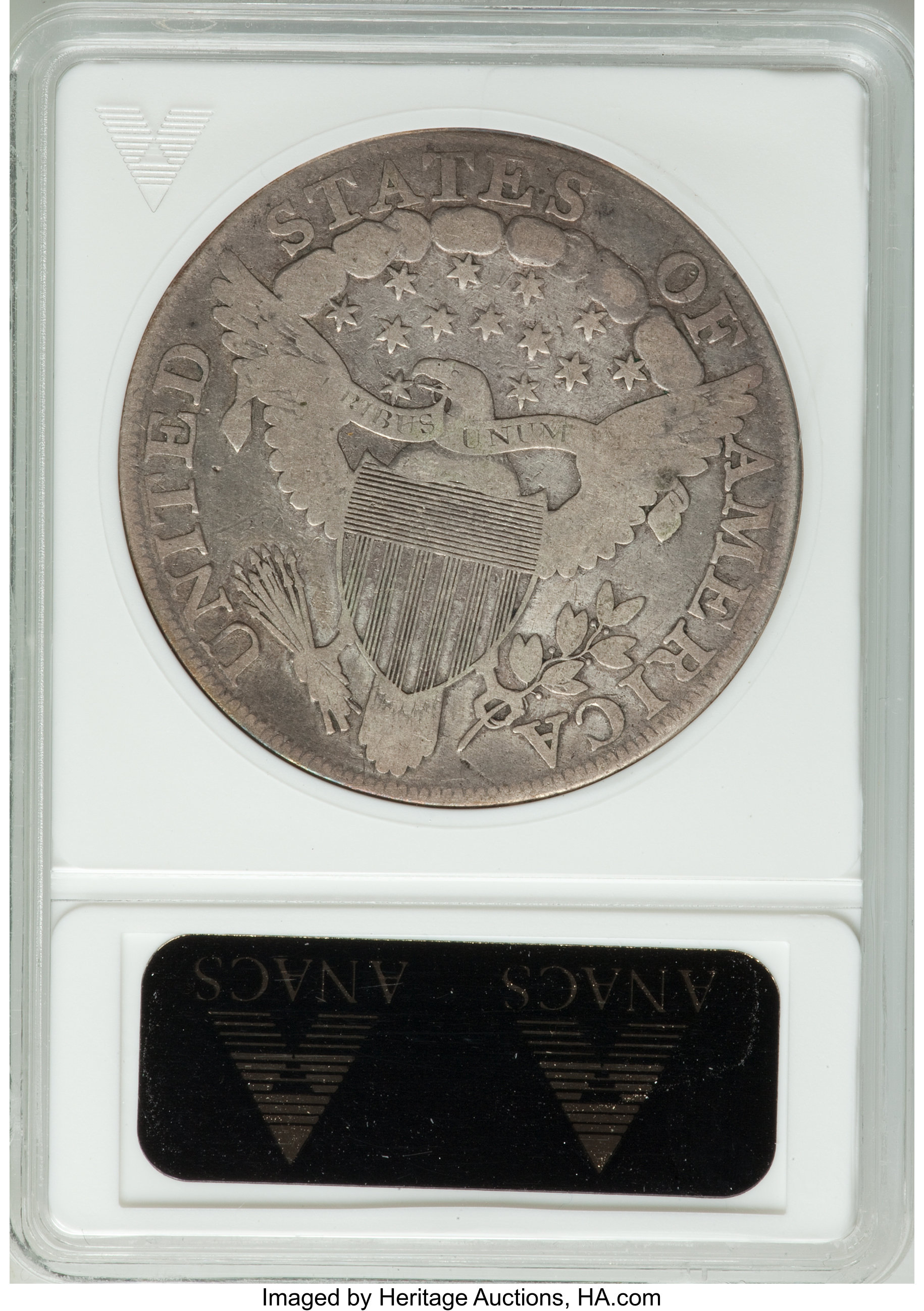 1802/1 $1  Narrow Date, B-4, BB-232 VG10 thumbnail 4