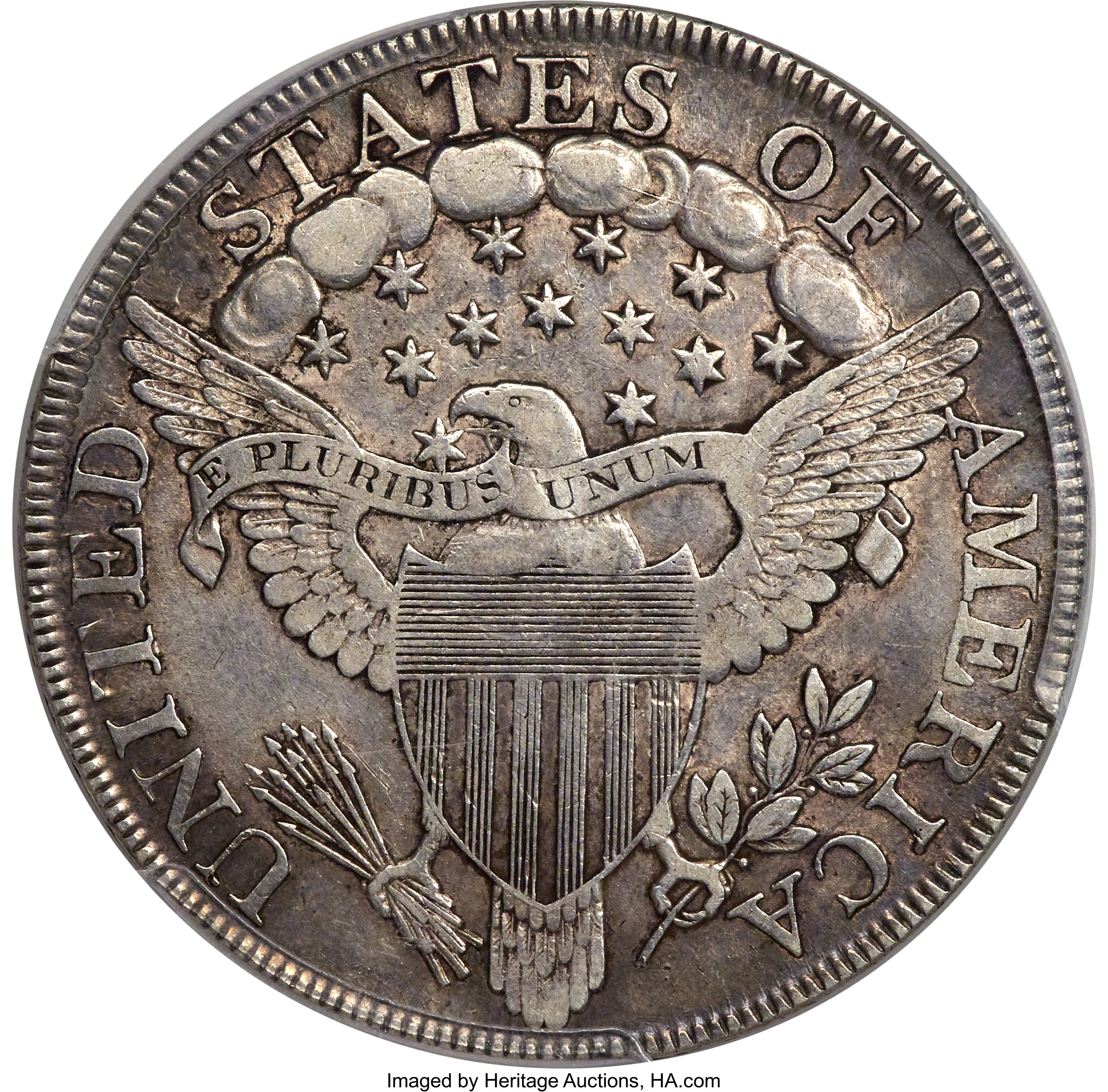 1801 $1  B-1, BB-211 VF35 CAC thumbnail 3