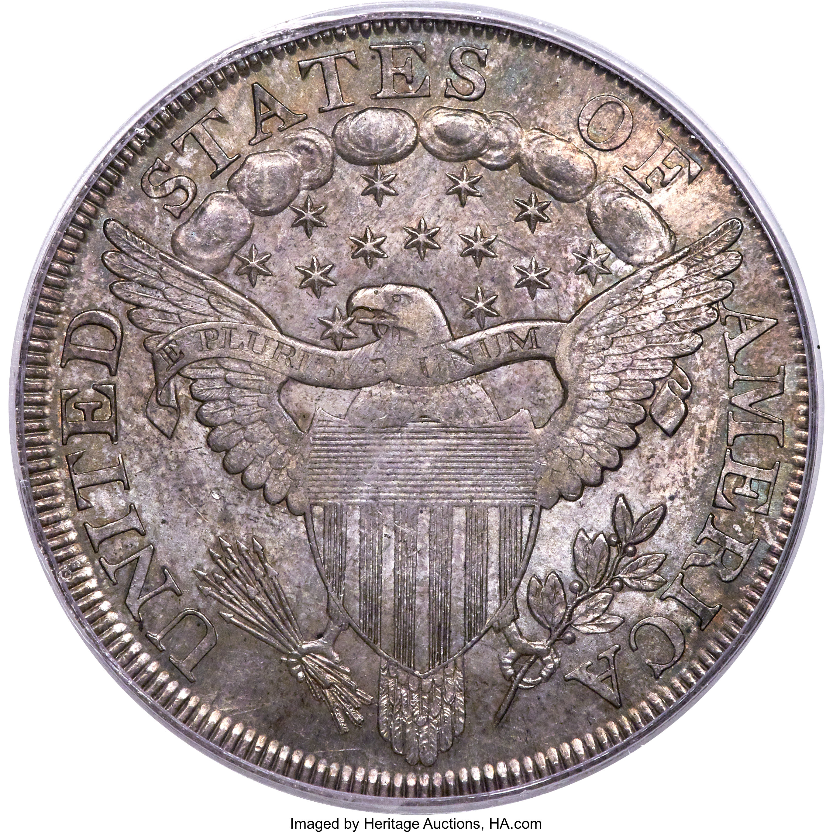 1800 $1  B-8, BB-188 MS62 thumbnail 2
