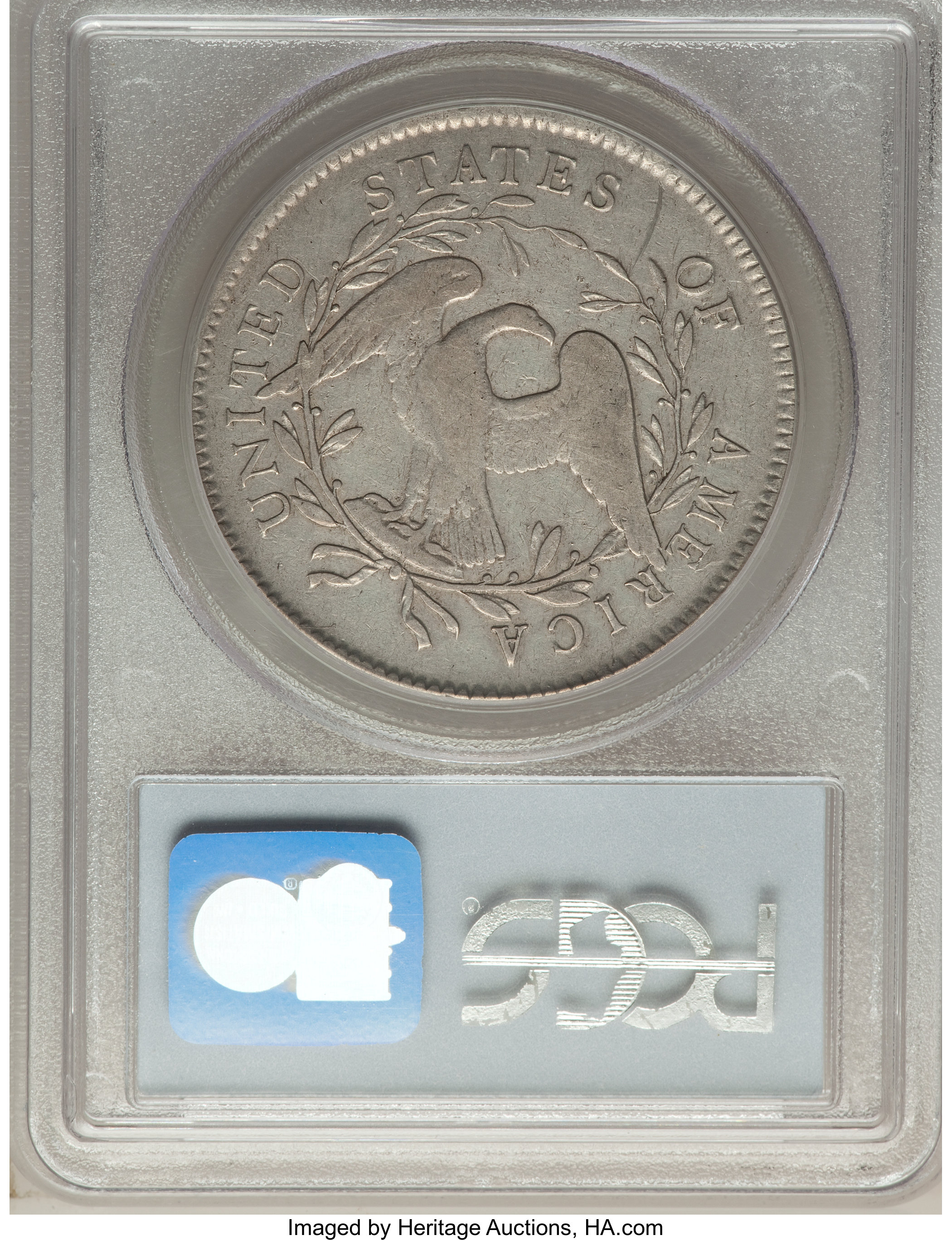 1795 $1  Flowing Hair, 2 Leaves, B-2, BB-20 P1 thumbnail 21