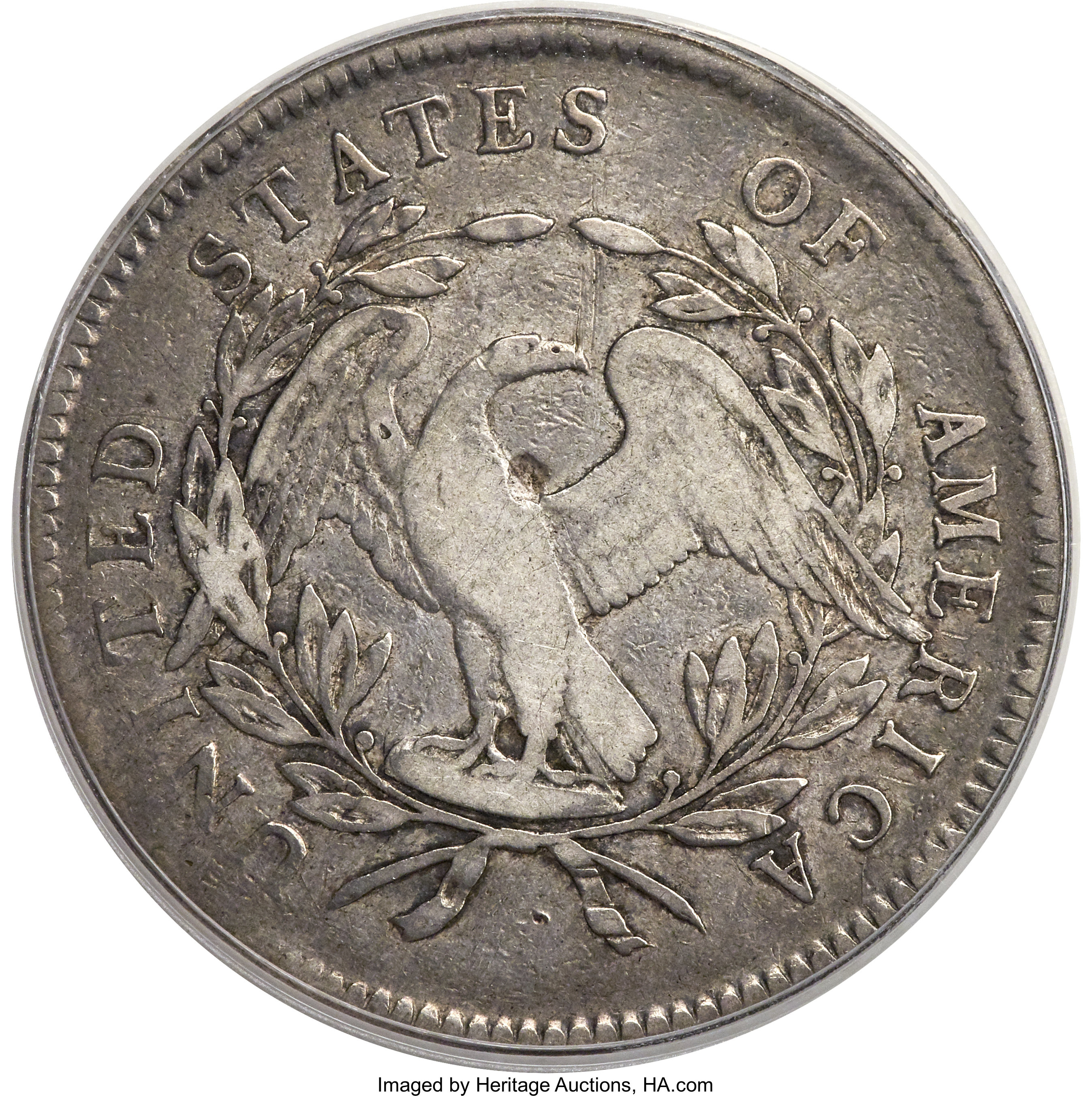 1795 $1  Flowing Hair, 3 Leaves, B-6, BB-25 P1 thumbnail 23