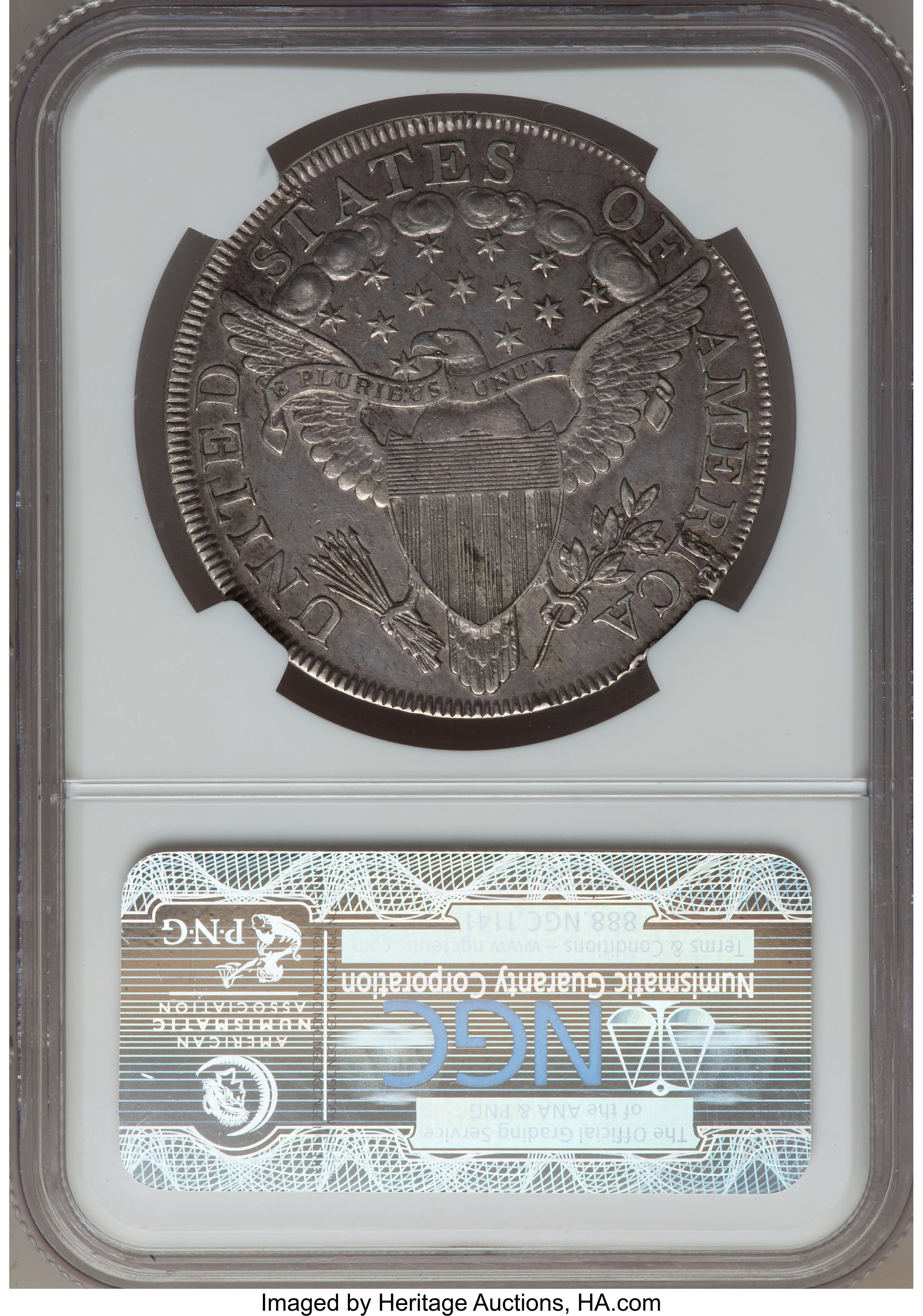 1799/8 $1  13 Stars Reverse, B-1, BB-142 MS66 thumbnail 25