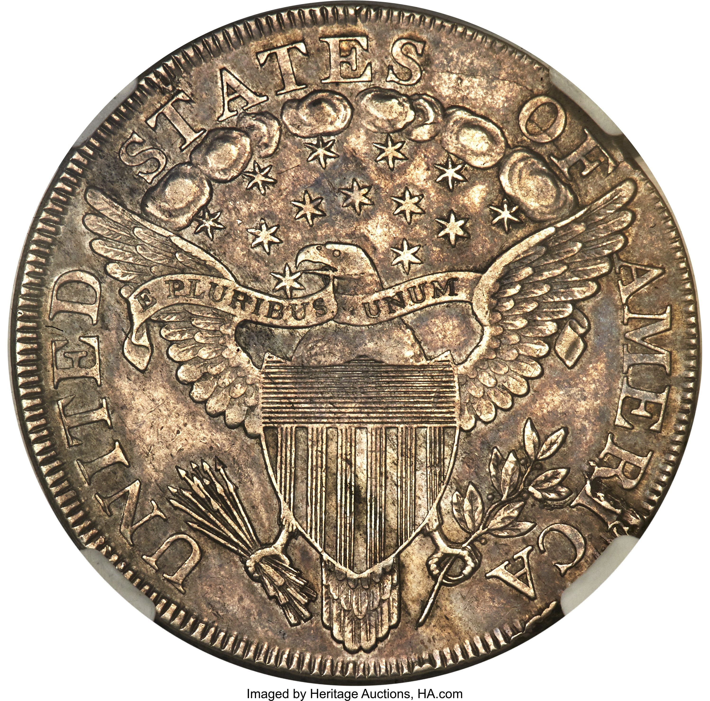 1799/8 $1  13 Stars Reverse, B-1, BB-142 MS66 thumbnail 26