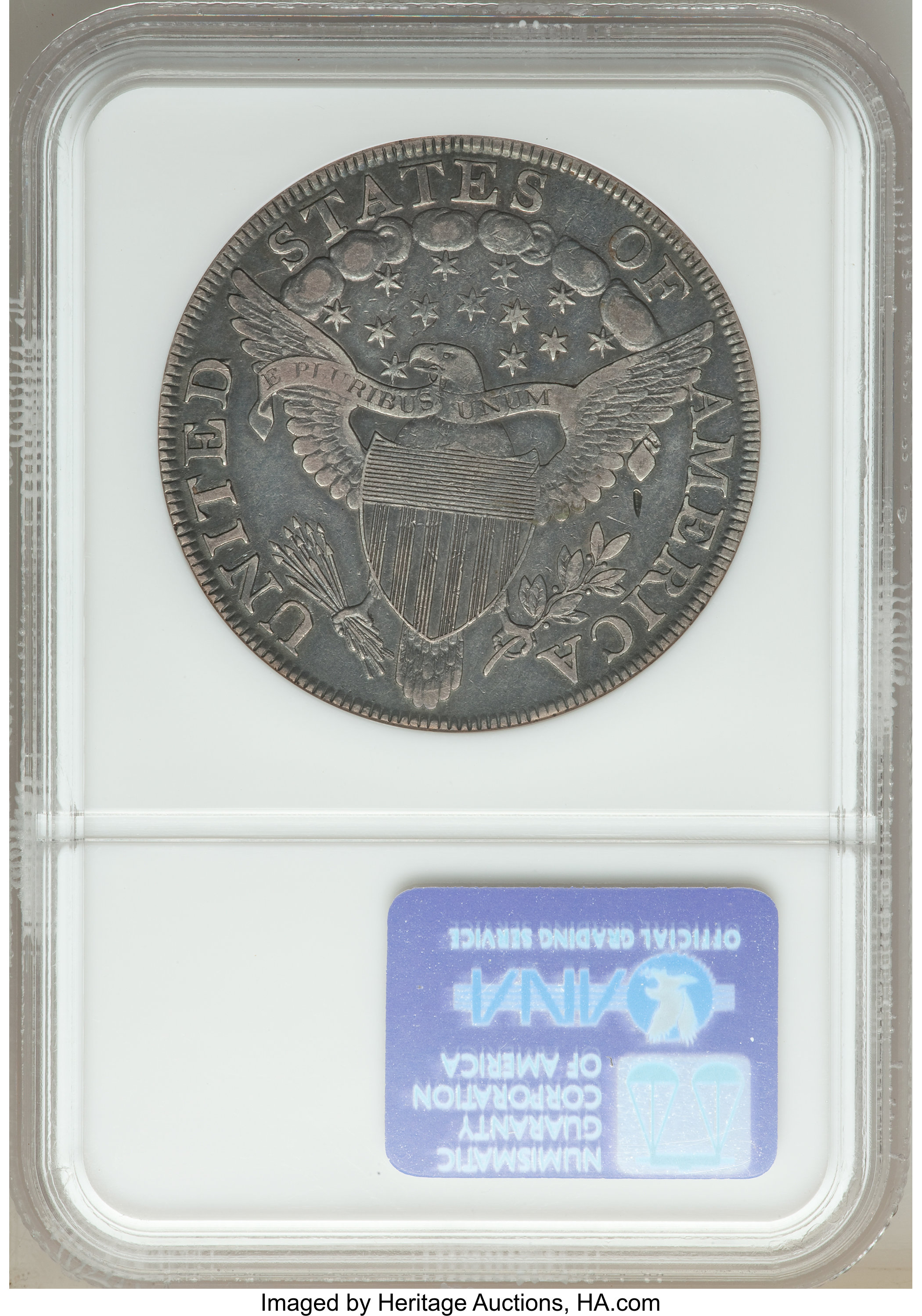 1801 $1  B-4, BB-214 AU53 CAC thumbnail 25