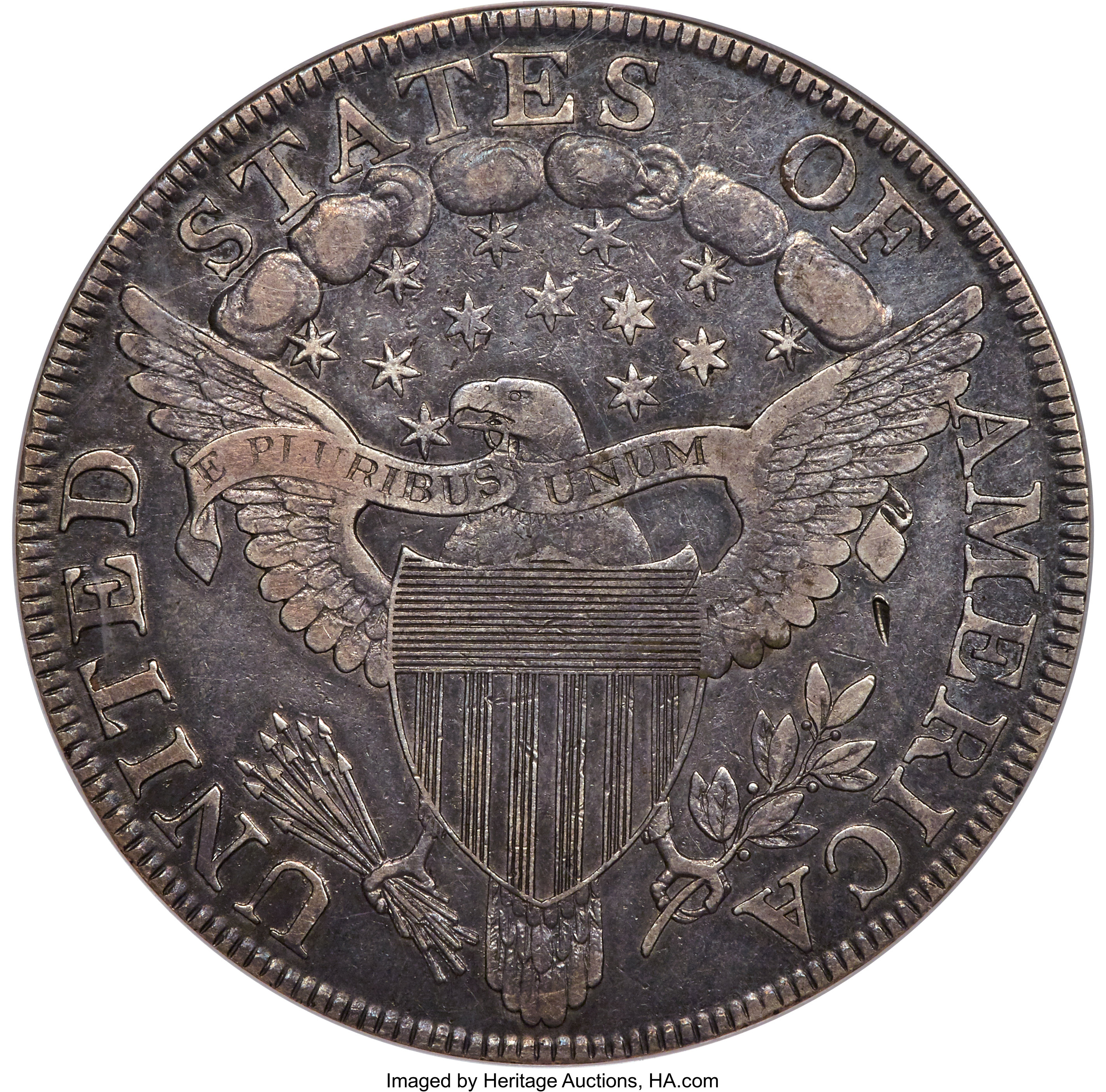 1801 $1  B-4, BB-214 AU53 CAC thumbnail 26