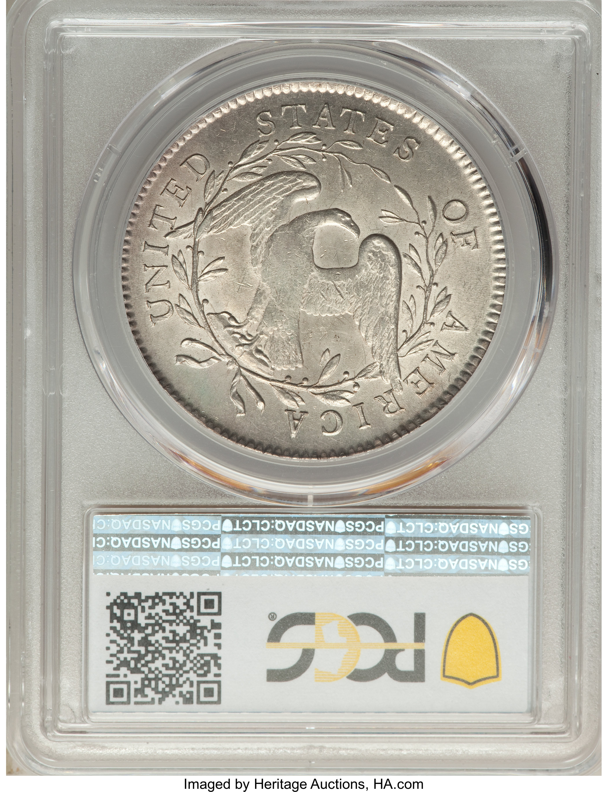1795 $1  Flowing Hair, 2 Leaves, B-2, BB-20 MS66 thumbnail 13