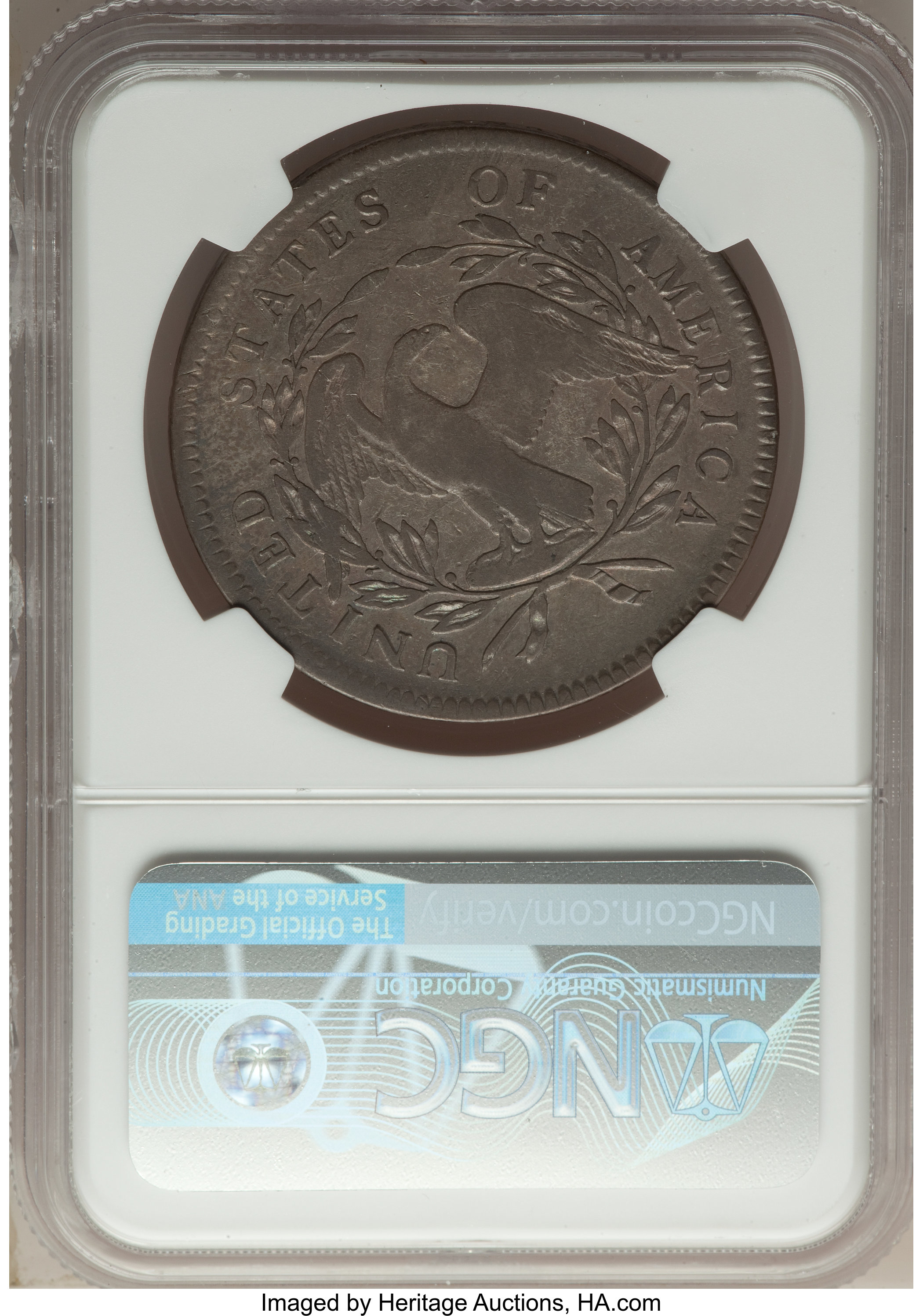 1795 $1  Flowing Hair, 3 Leaves, B-6, BB-25 P1 thumbnail 14