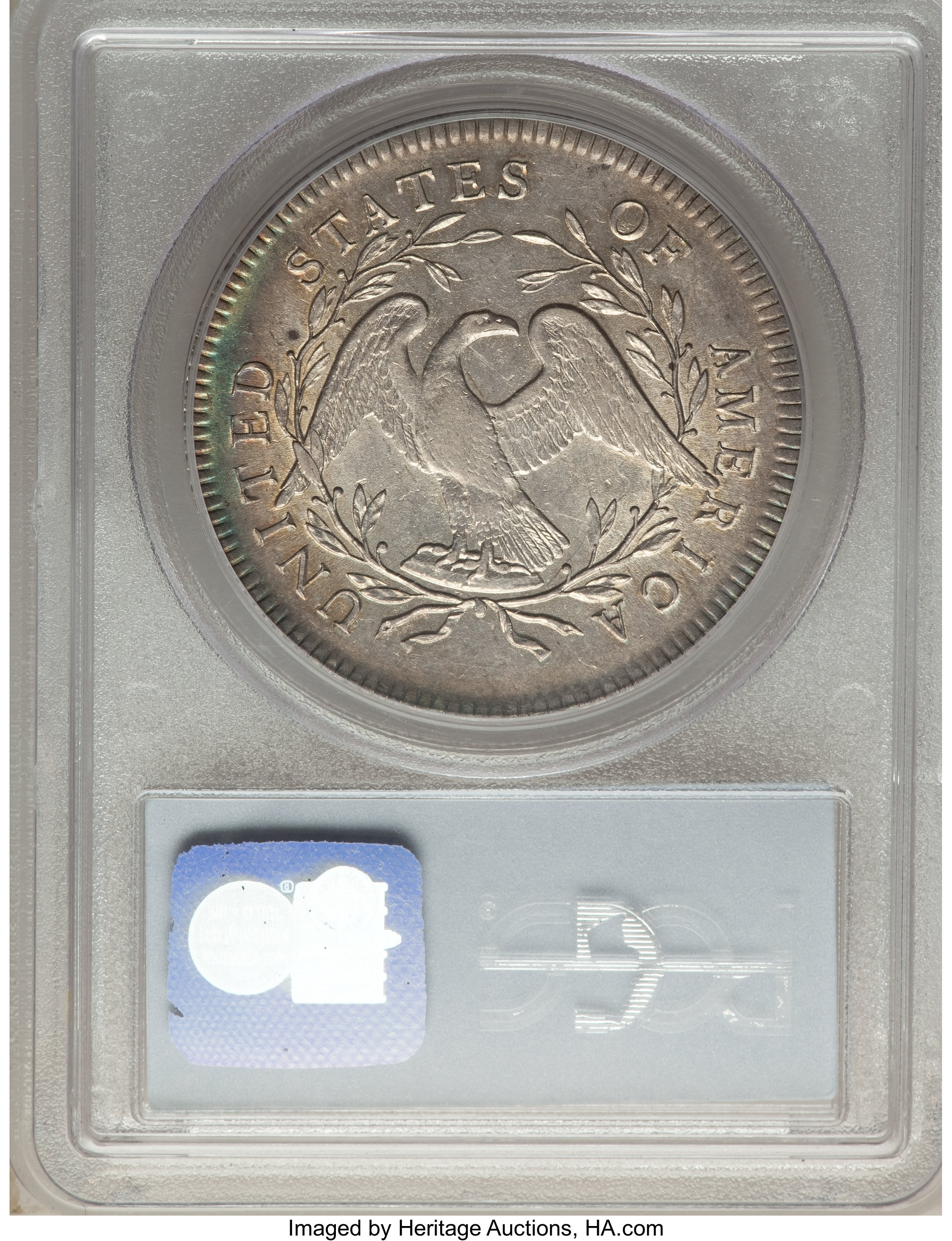 1795 $1  Flowing Hair, 2 Leaves, B-9, BB-13 MS66 thumbnail 10