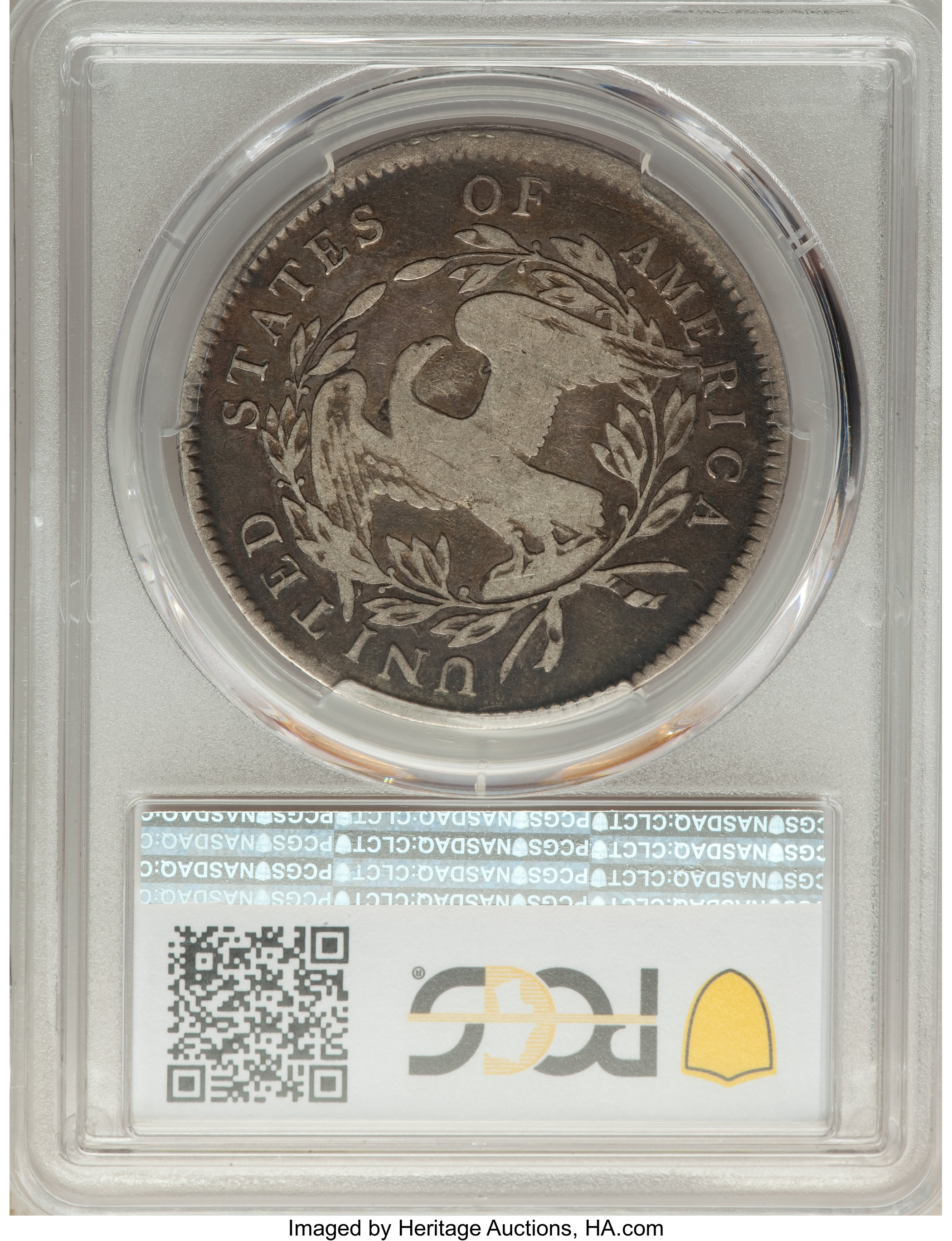 1795 $1  Flowing Hair, 3 Leaves, B-6, BB-25 P1 thumbnail 8