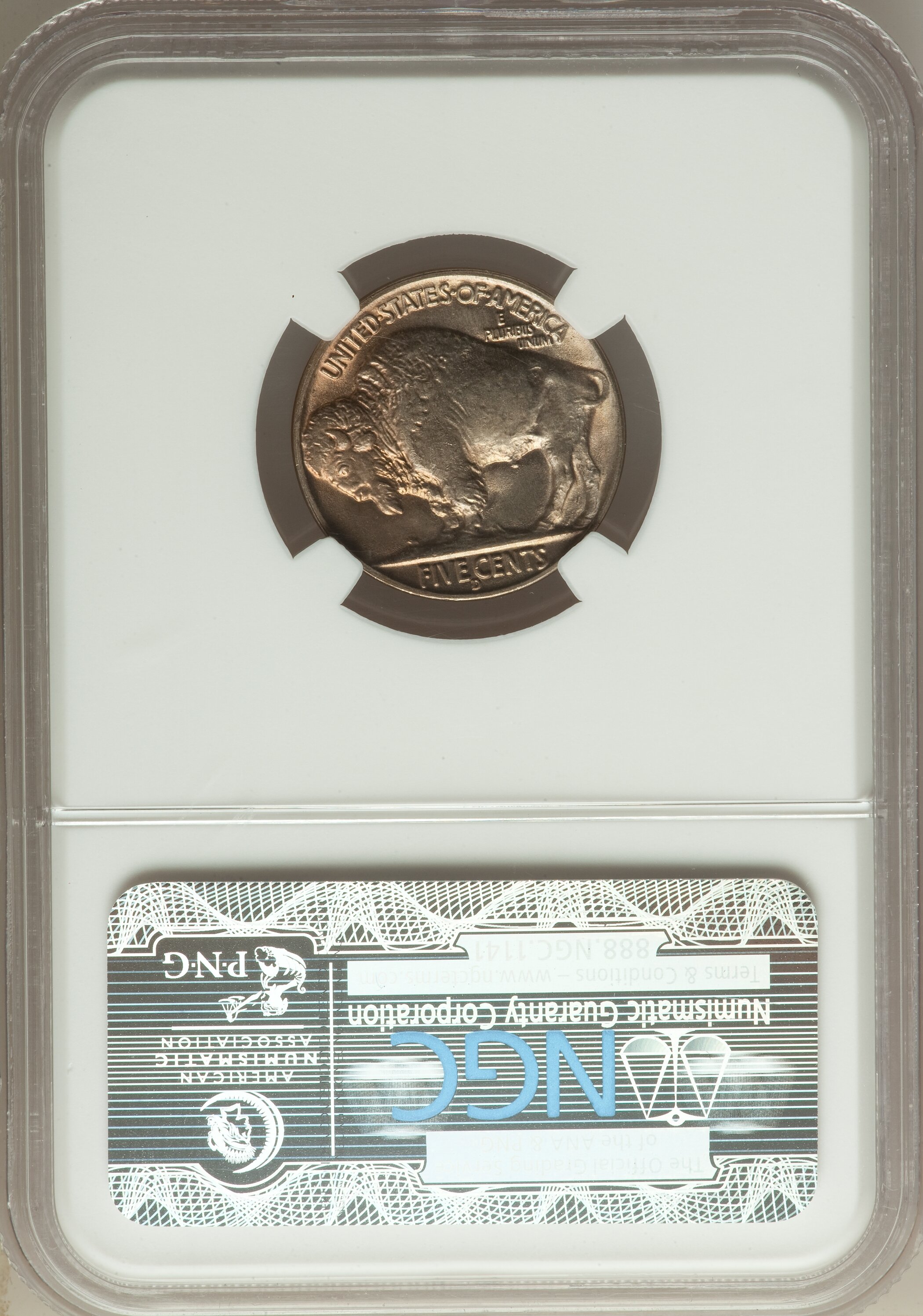 1938-D/S 5c Buffalo, OMM, FS-511 VG10 thumbnail 8