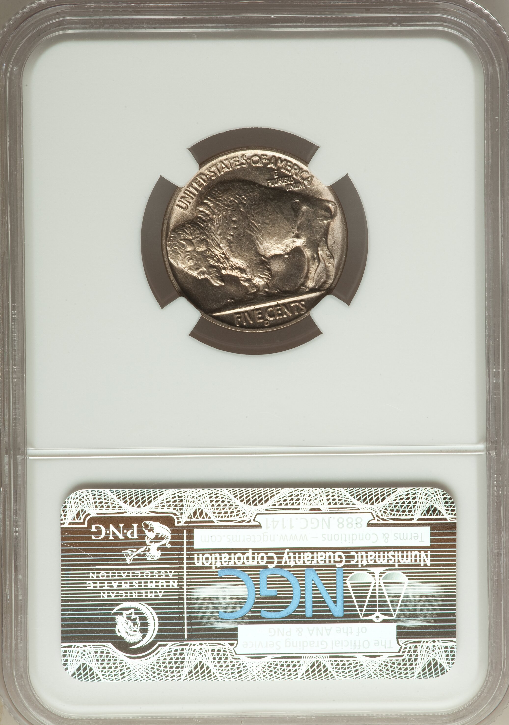 1938-D/S 5c Buffalo, OMM, FS-511 VG10 thumbnail 6