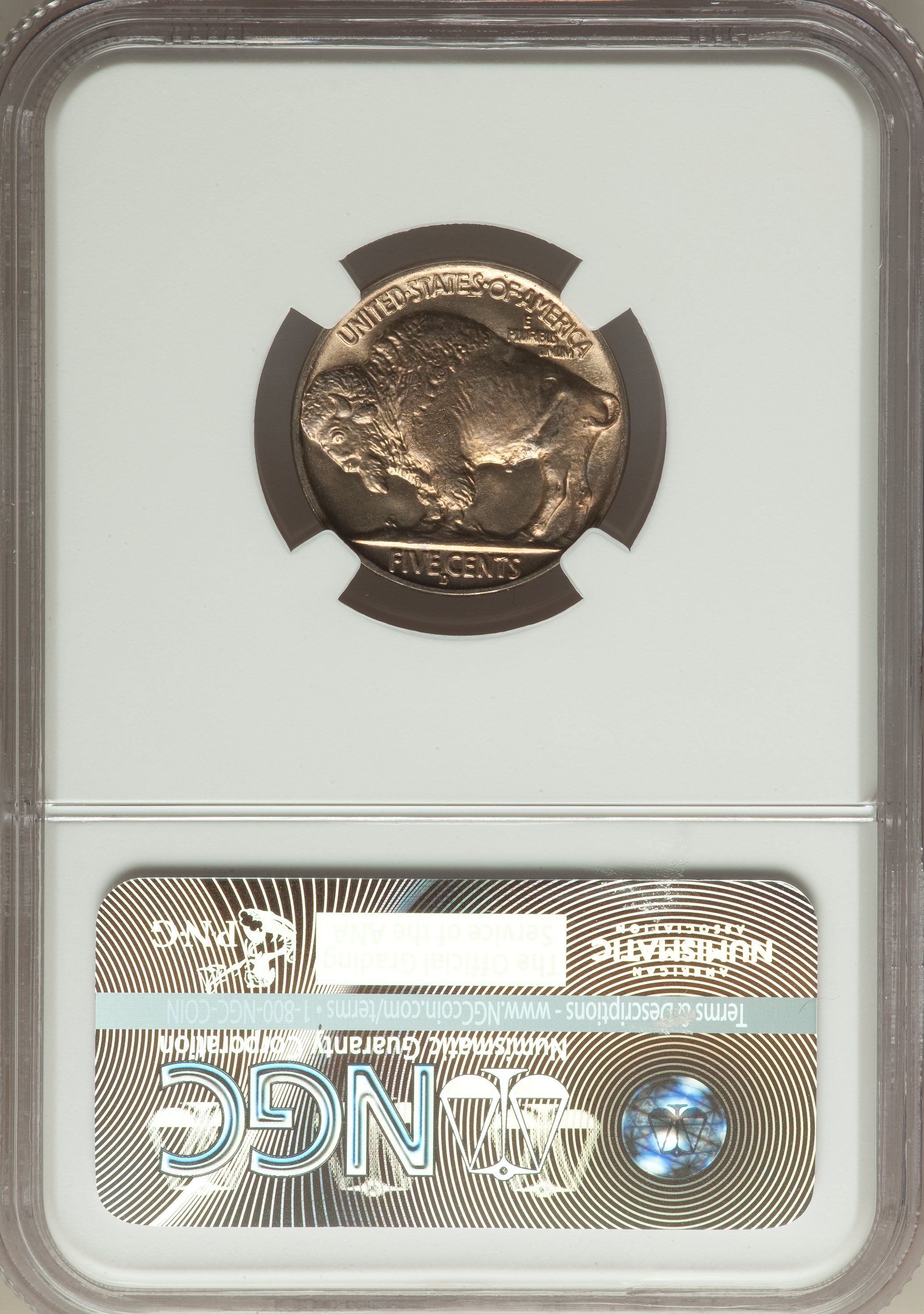 1938-D/S 5c Buffalo, OMM, FS-513 AU55 CAC thumbnail 14