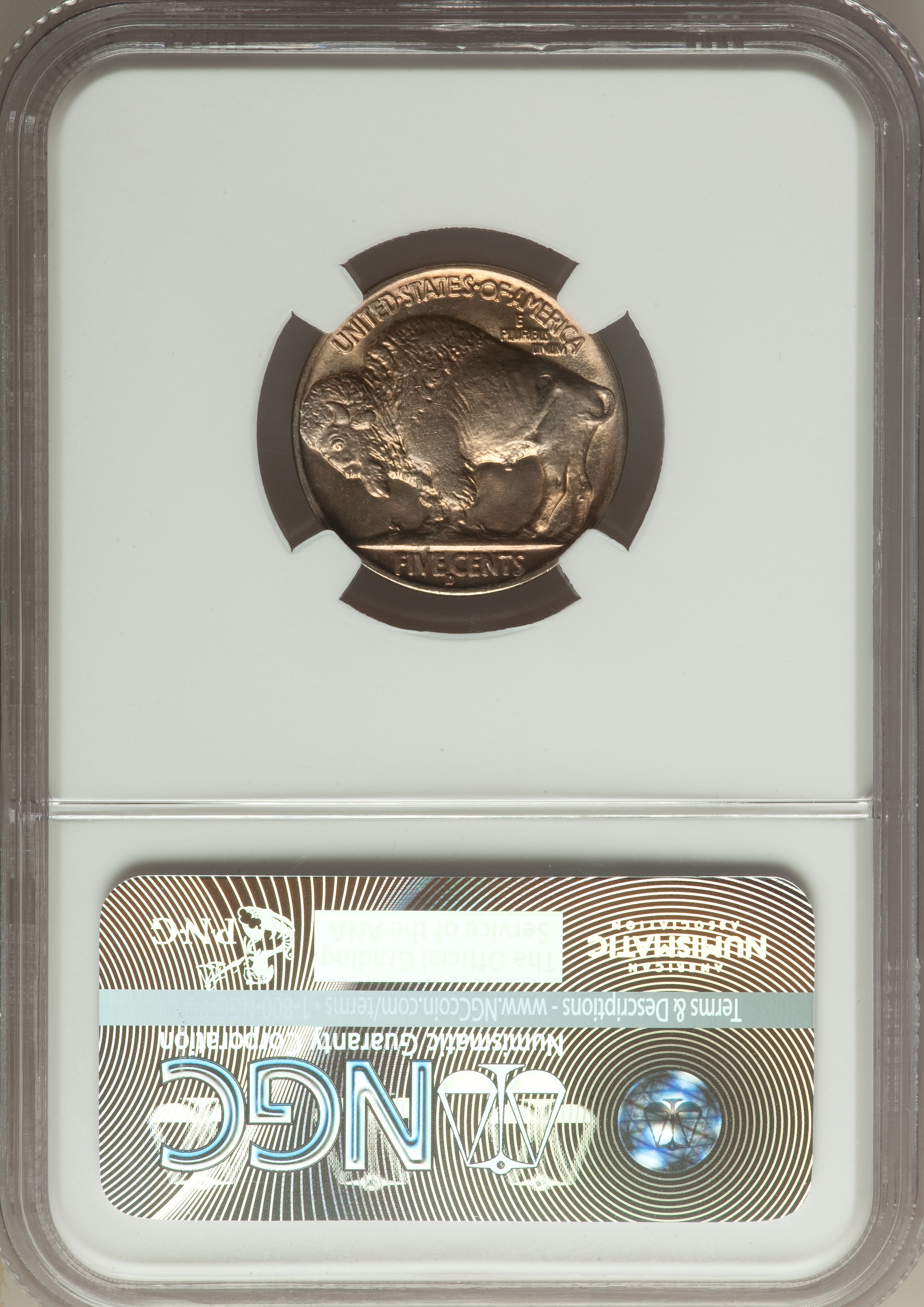1938-D/S 5c Buffalo, OMM, FS-513 AU55 CAC thumbnail 10