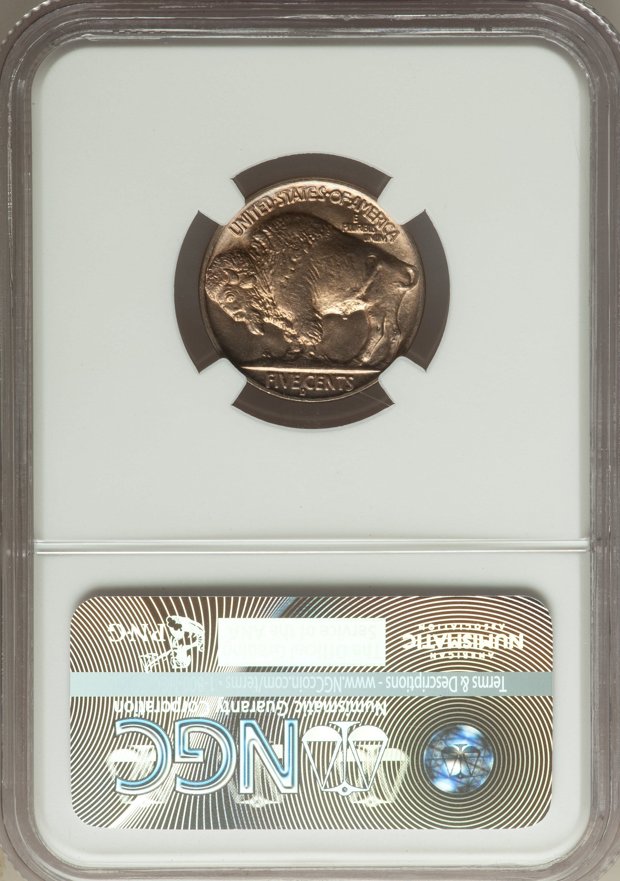 1938-D/S 5c Buffalo, OMM, FS-513 MS66 thumbnail 24