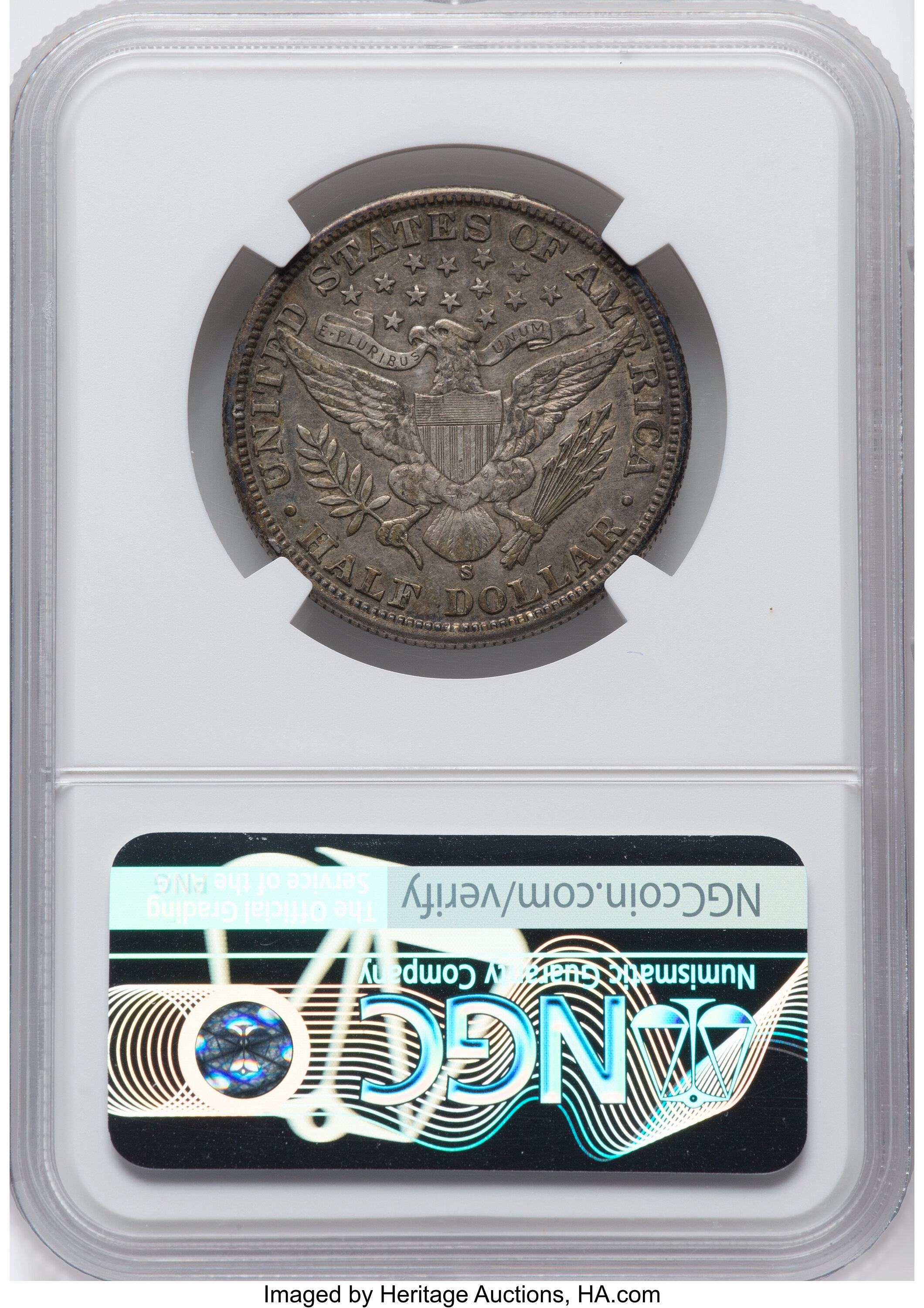 1900-S 50c AU50 thumbnail 2