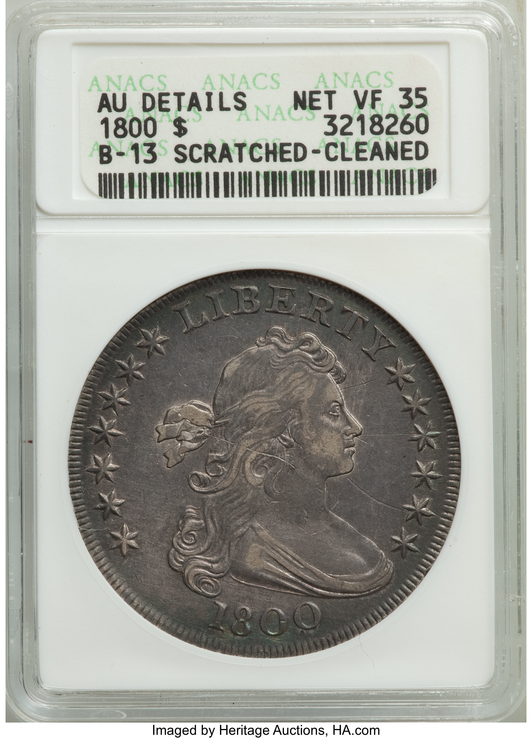 1800 $1  B-13, BB-193 VF35 thumbnail 4