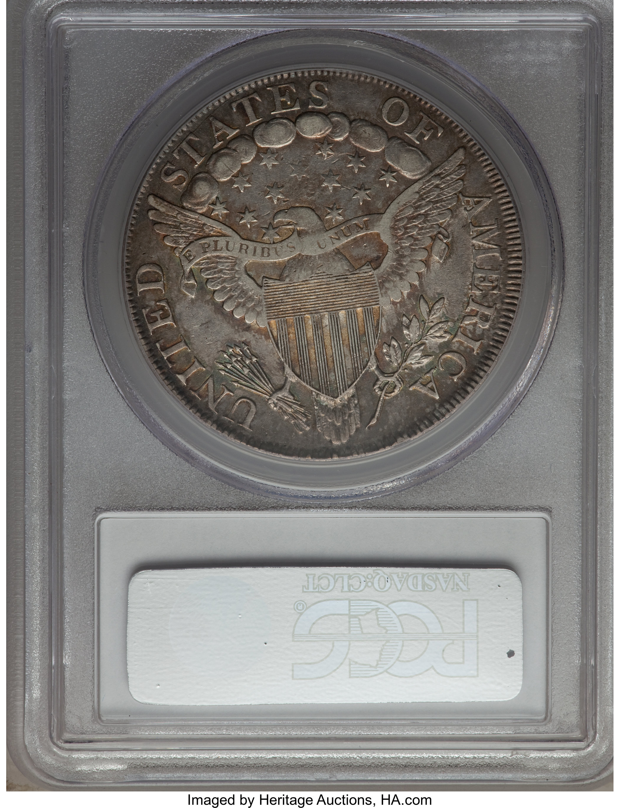 1798 $1  Large Eagle, Pointed 9, Close Date, B-29, BB-119 XF40 thumbnail 11