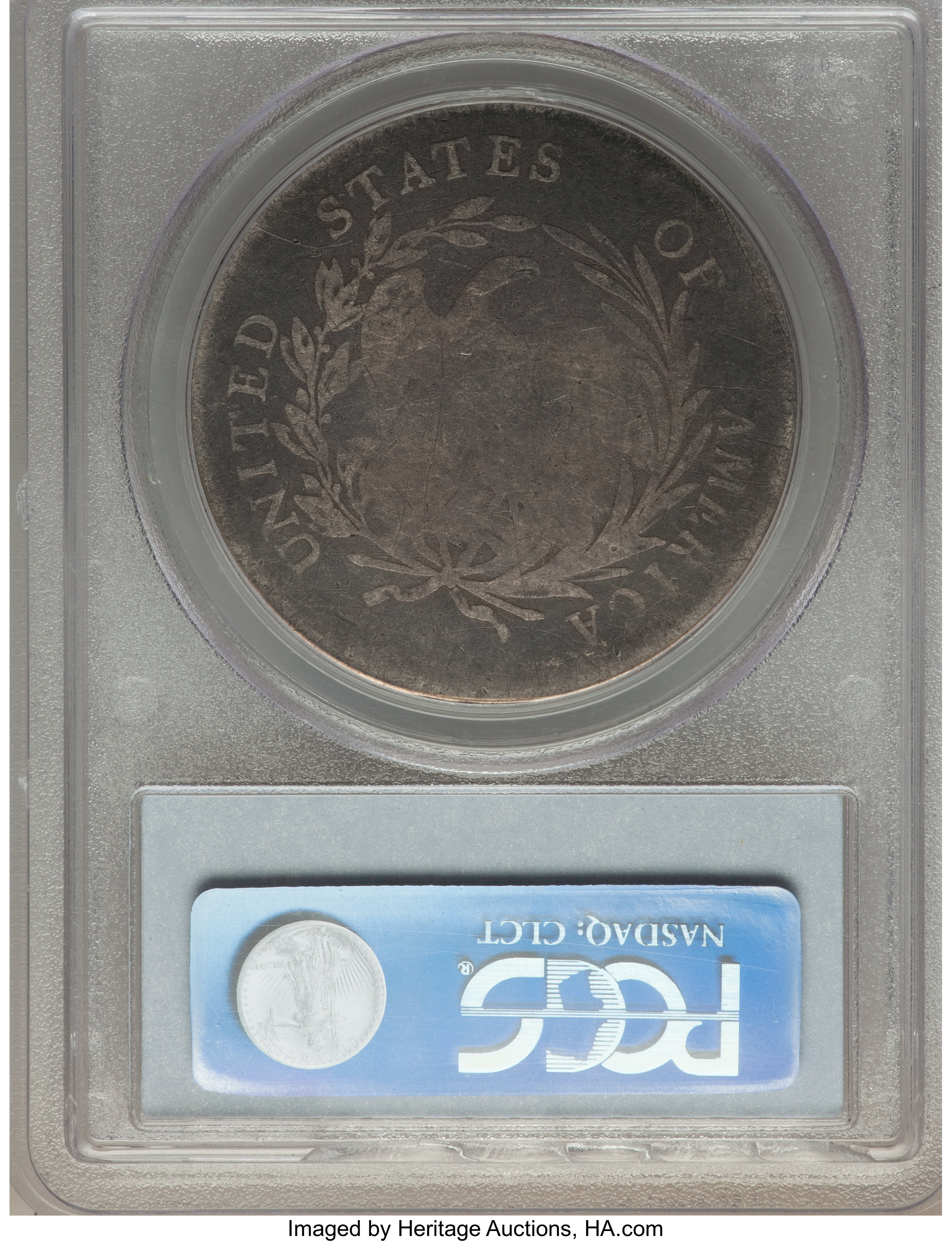 1798 $1  Small Eagle, 15 Stars Obverse G6 thumbnail 2
