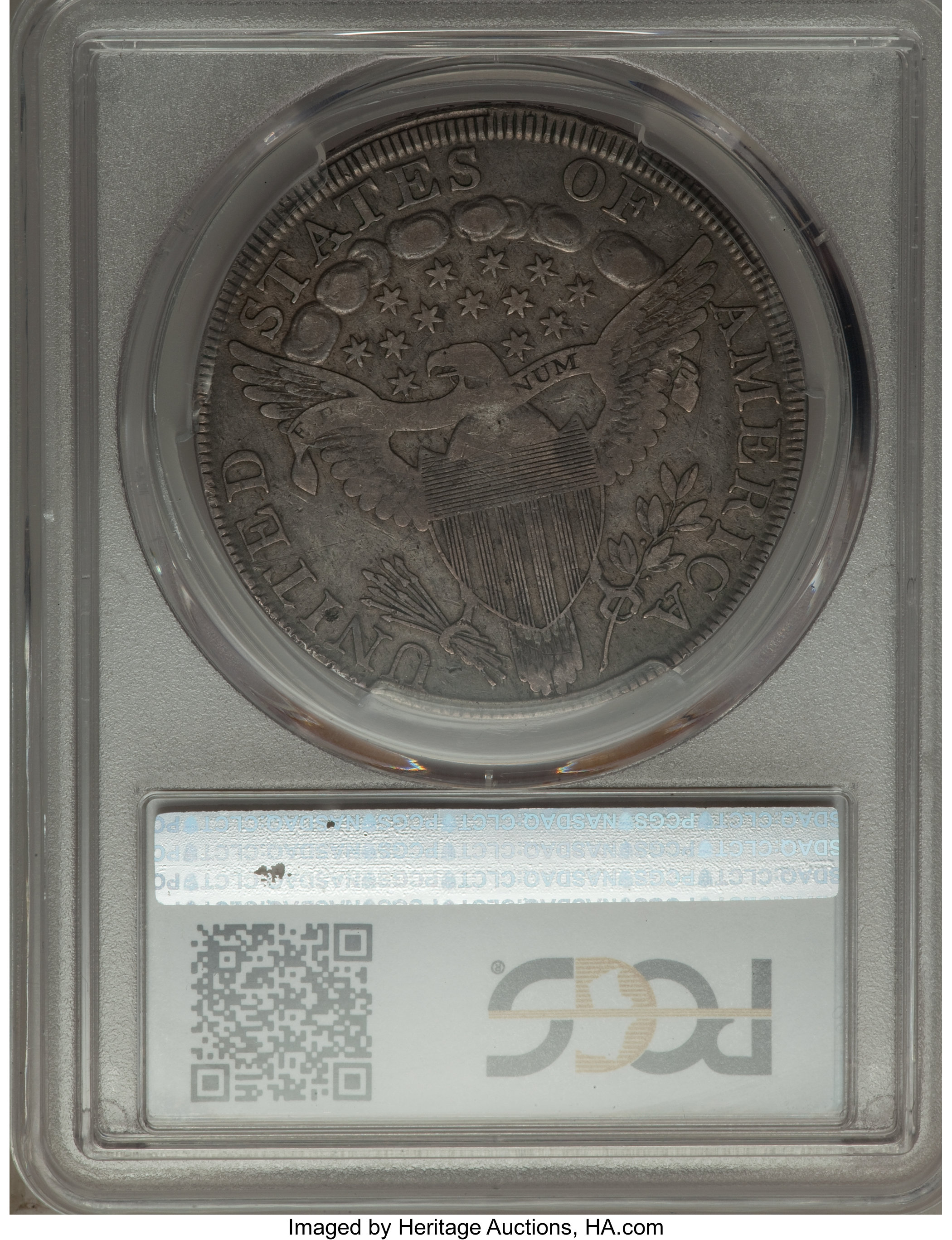 1798 $1  Large Eagle, Pointed 9, 10 Arrows, B-21, BB-107 VG10 thumbnail 16