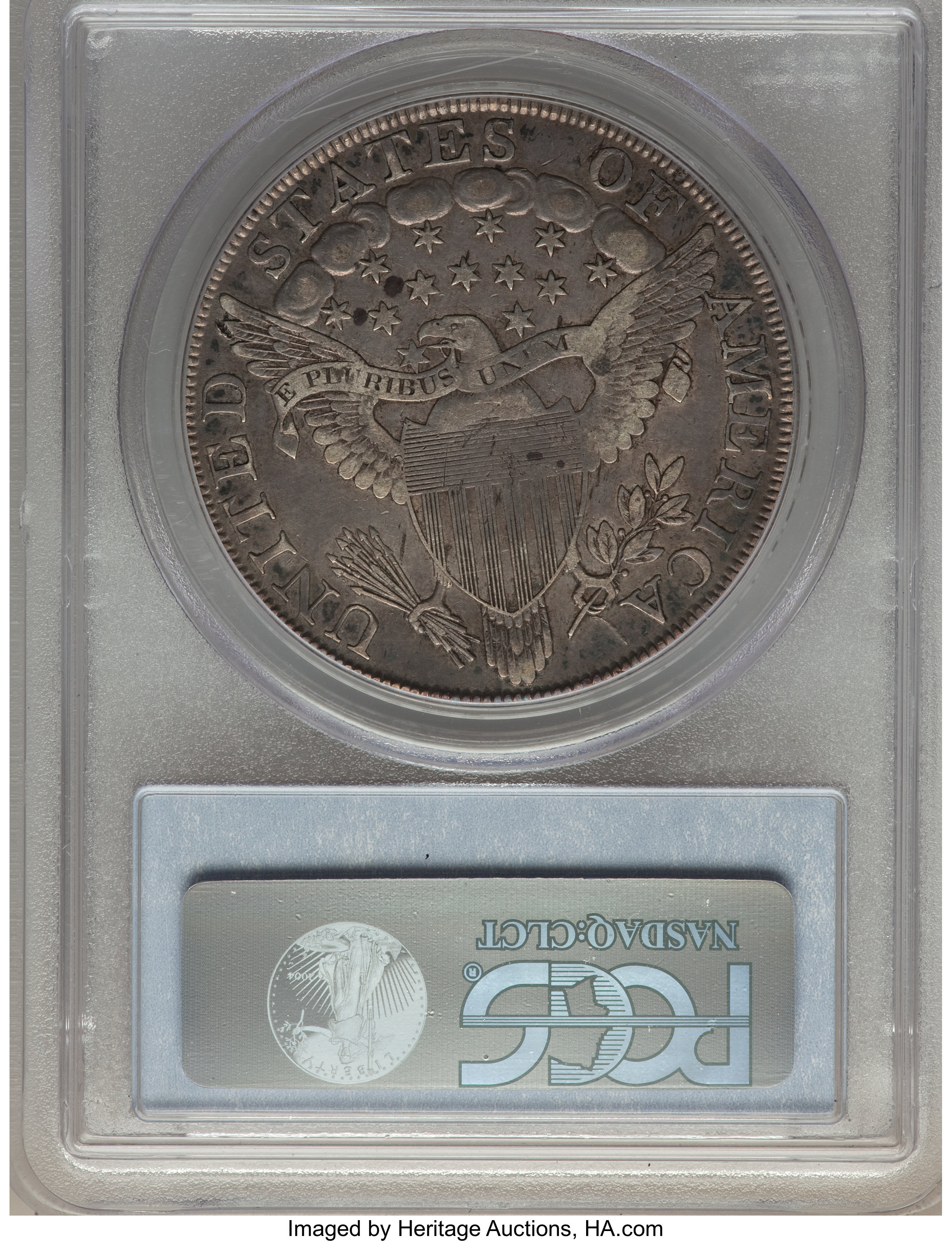 1800 $1  Wide Date, Low 8, AMERICAI, B-11, BB-191 XF40 thumbnail 6