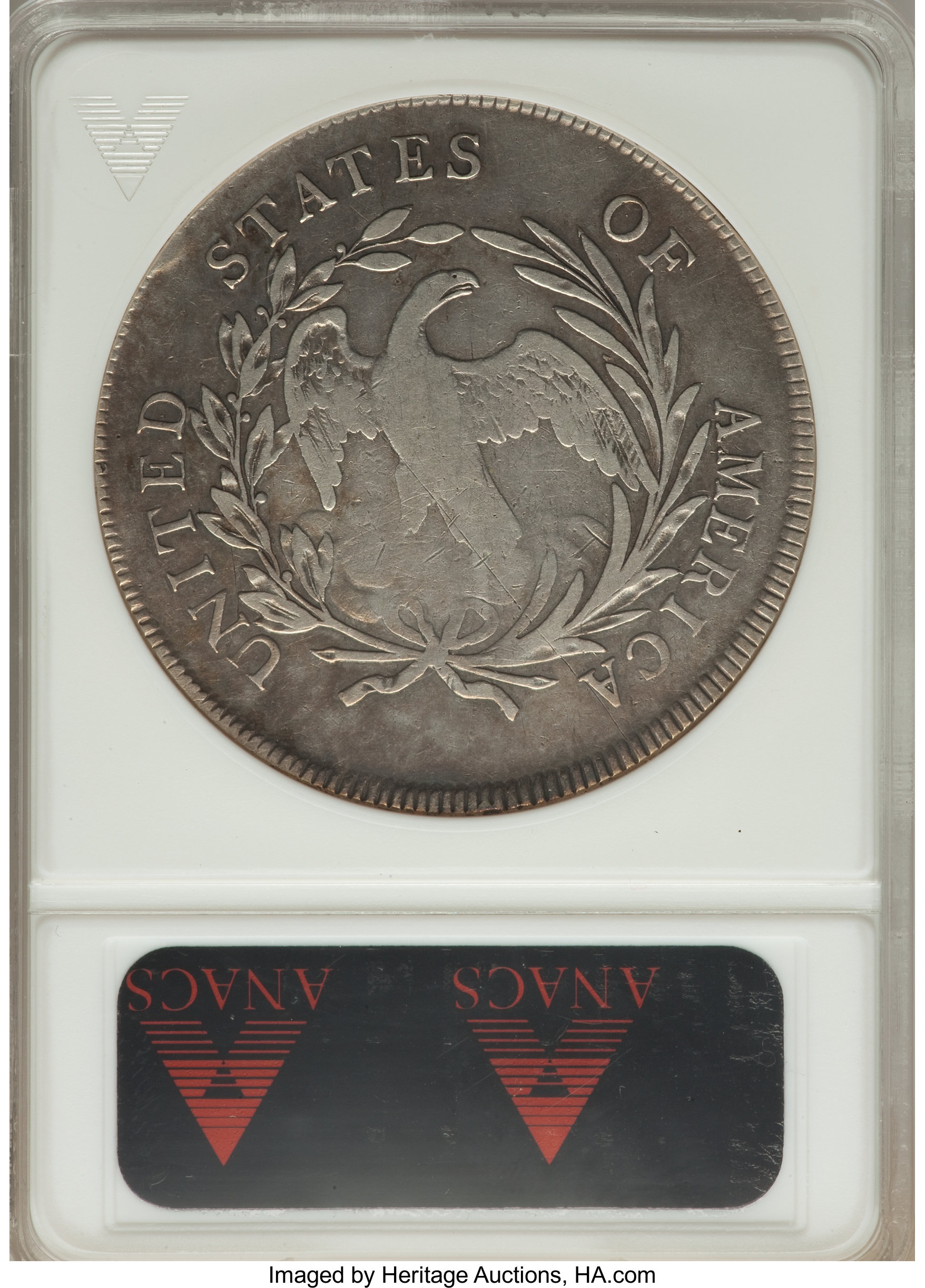 1796 $1  Small Date, Small Letters, B-2, BB-63 F12 thumbnail 7