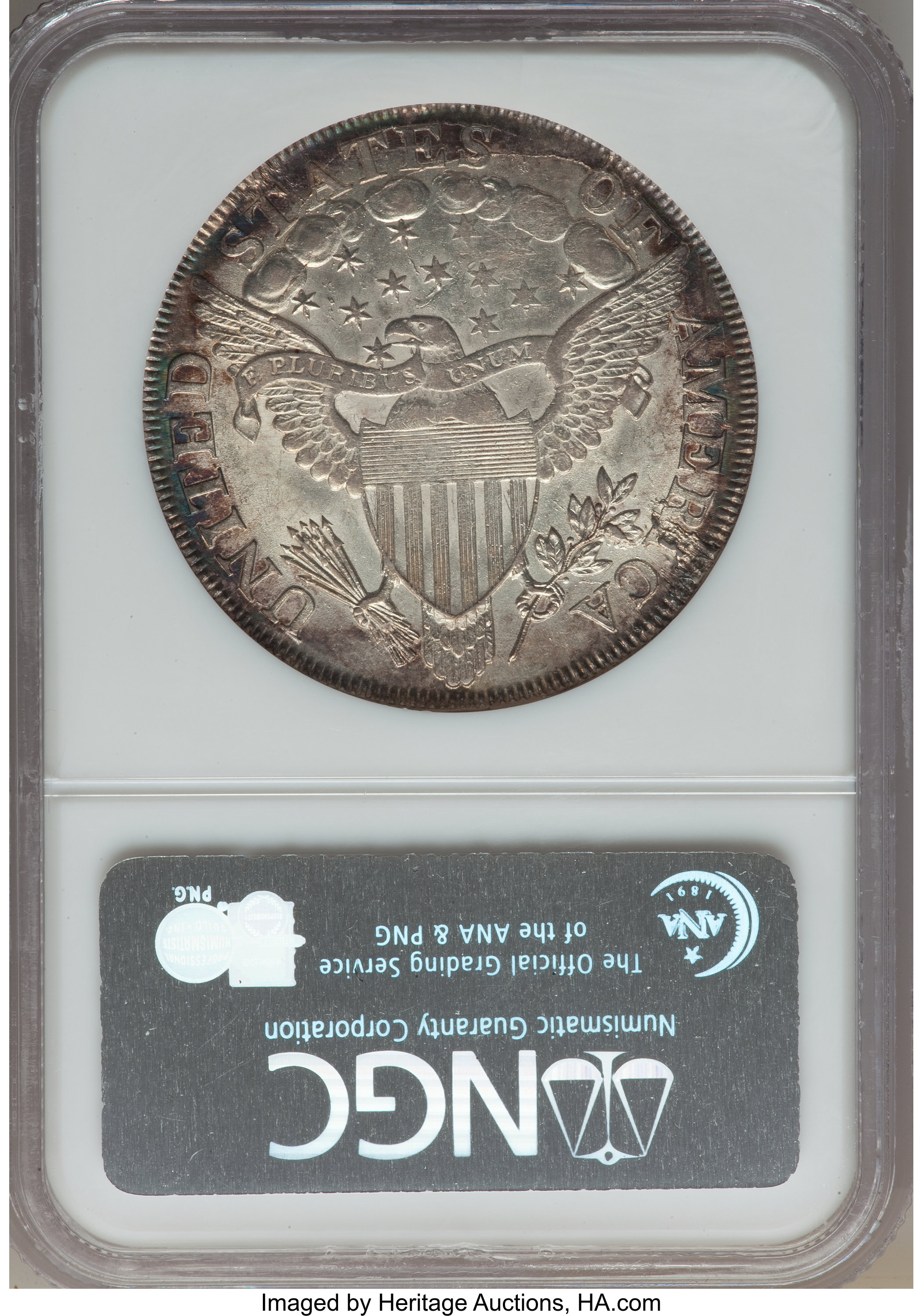 1799/8 $1  13 Stars Reverse MS65 CAC thumbnail 2