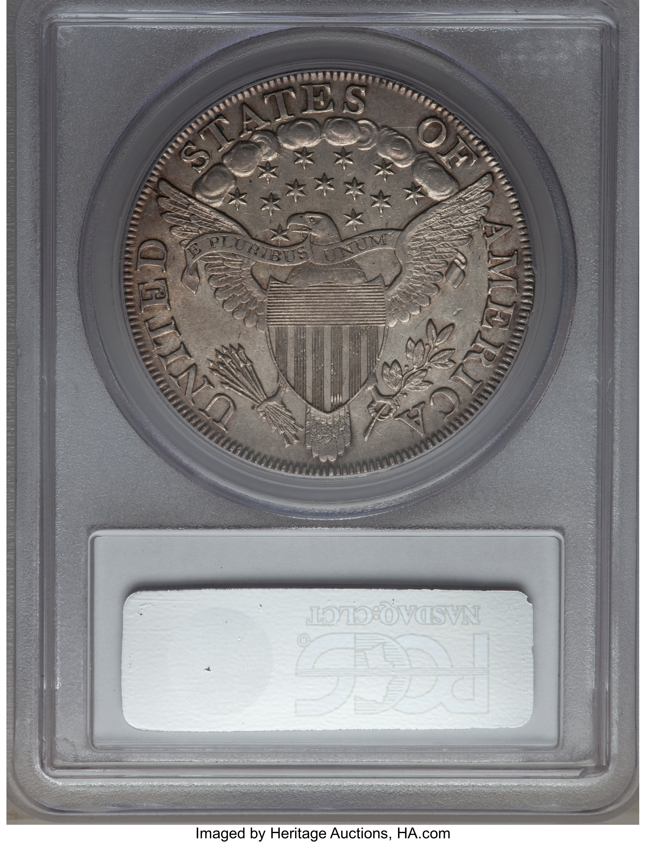1801 $1  B-2, BB-212 MS62 CAC thumbnail 9