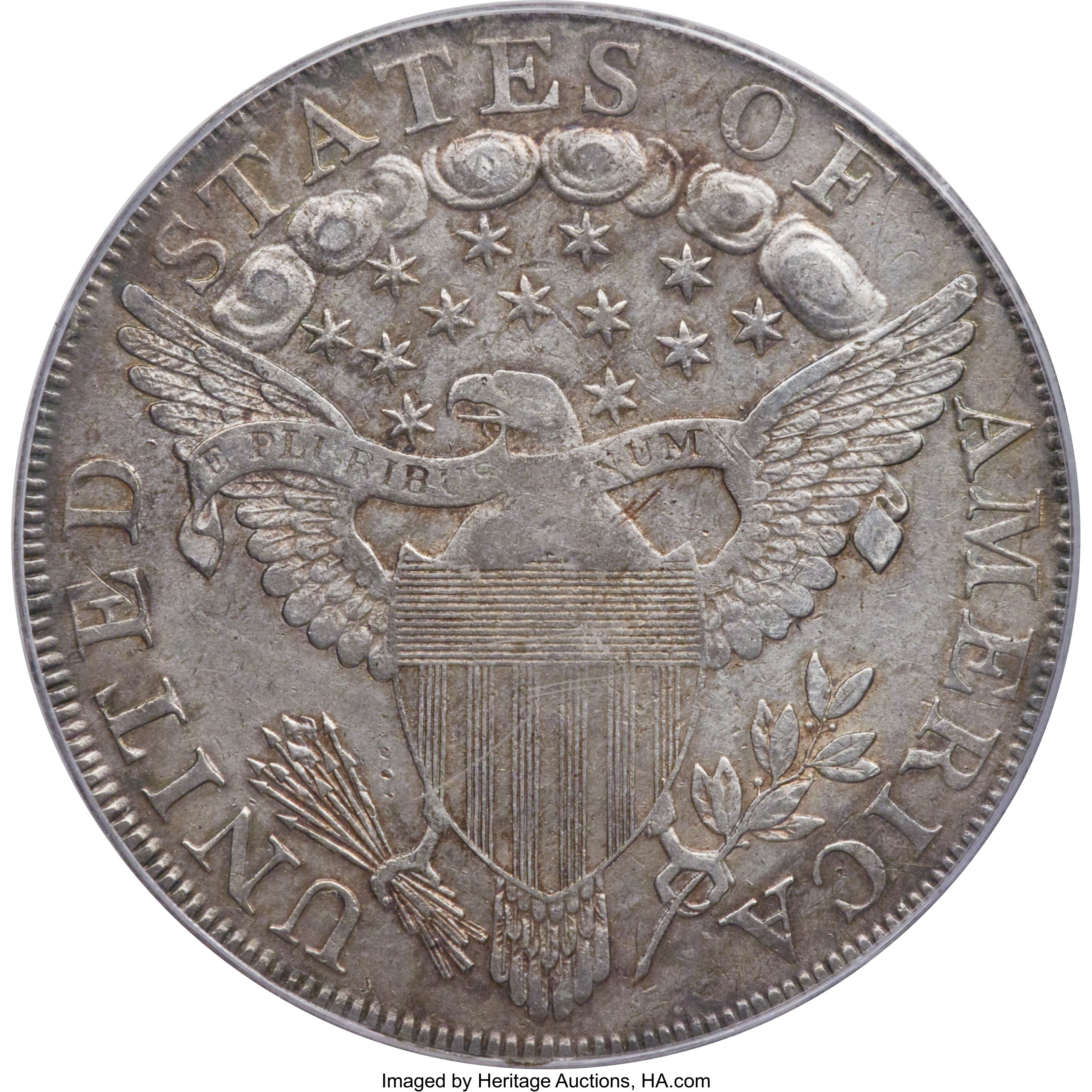 1798 $1  Large Eagle, Pointed 9, 5 Berries, B-11, BB-111 VG10 thumbnail 19