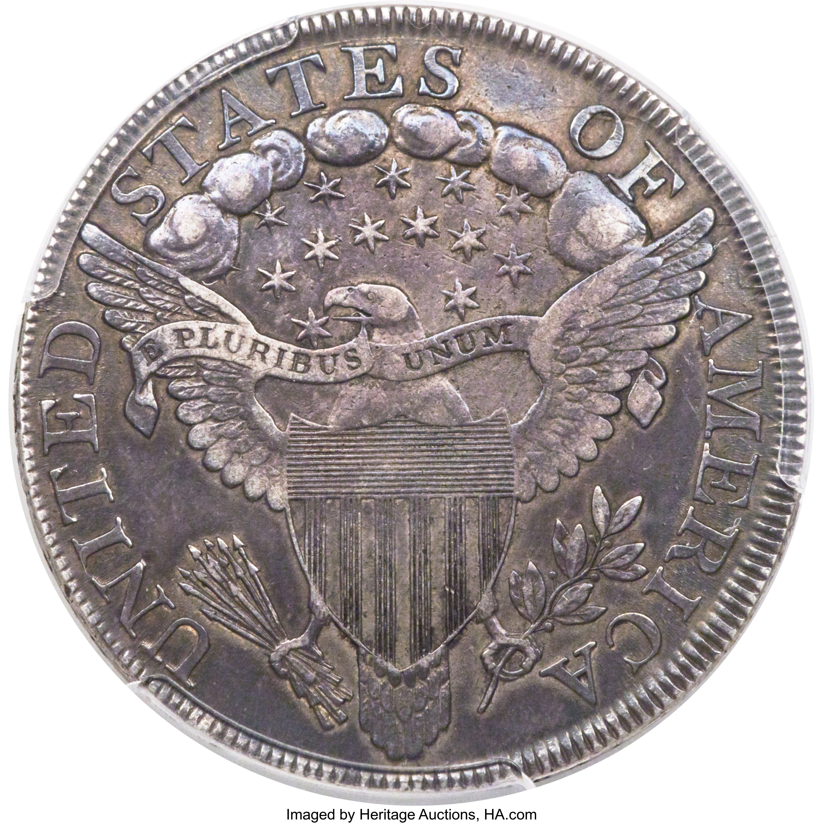 1799/8 $1  15 Stars Reverse, B-3, BB-141 VF20 thumbnail 8