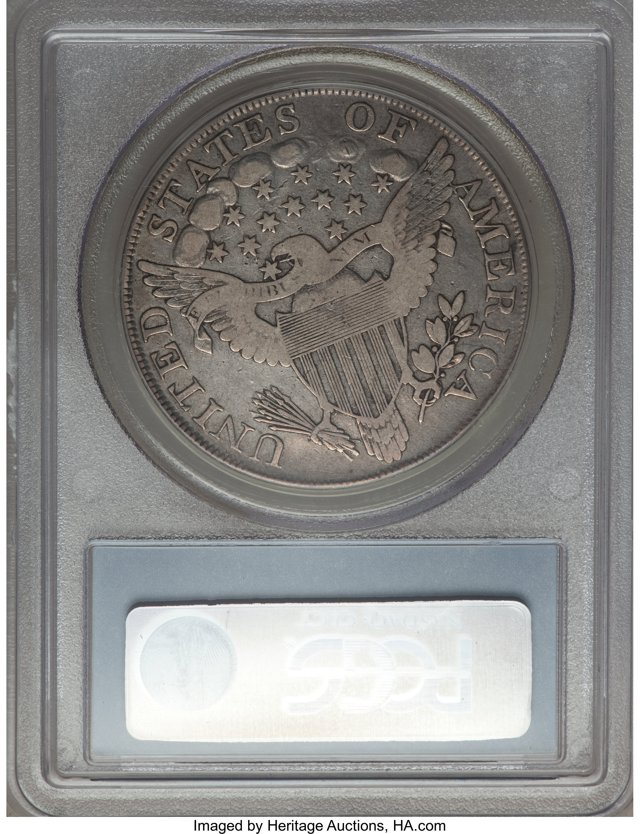 1800 $1  Wide Date, Low 8 VG10 thumbnail 9