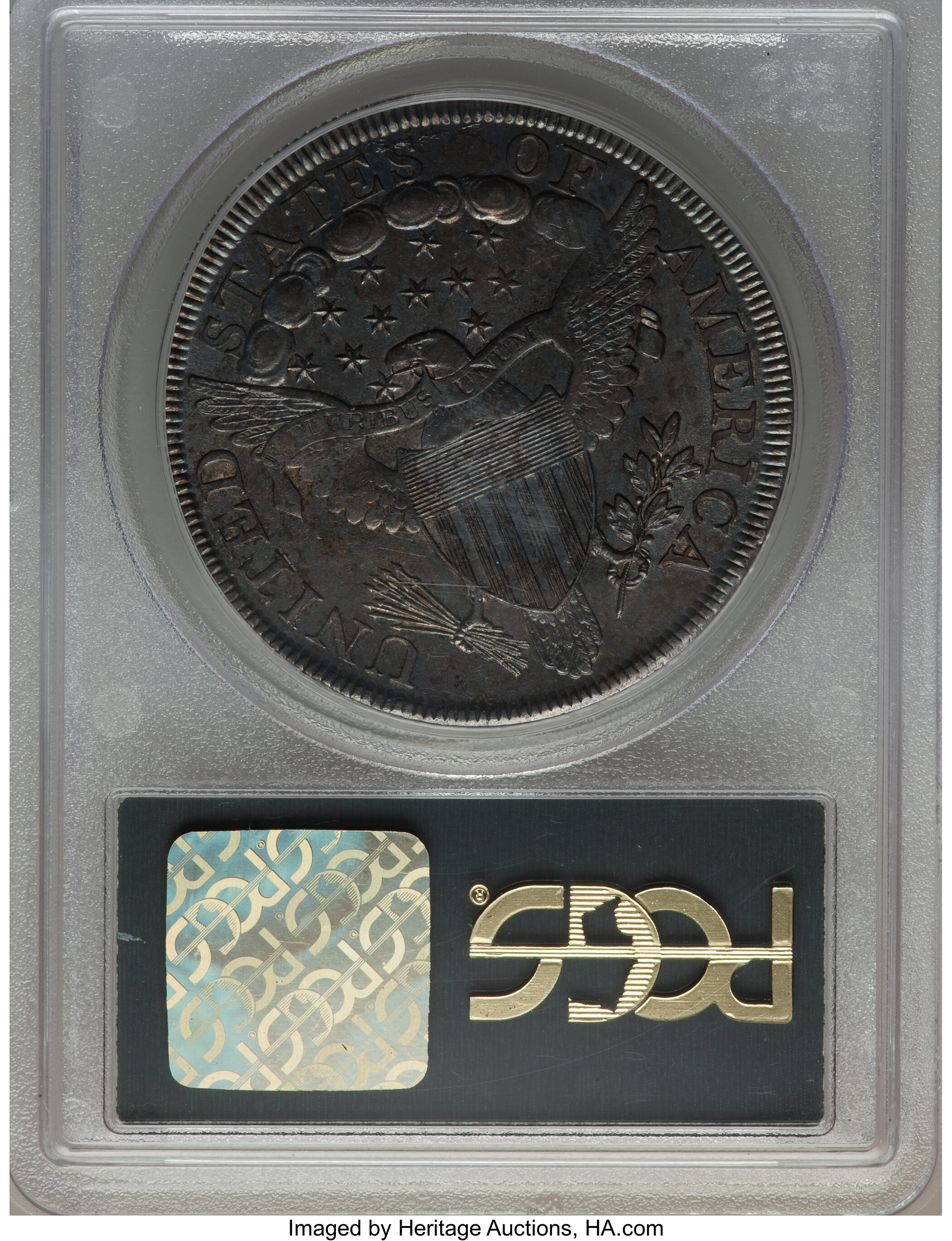 1800 $1  B-4, BB-186 MS64 thumbnail 4