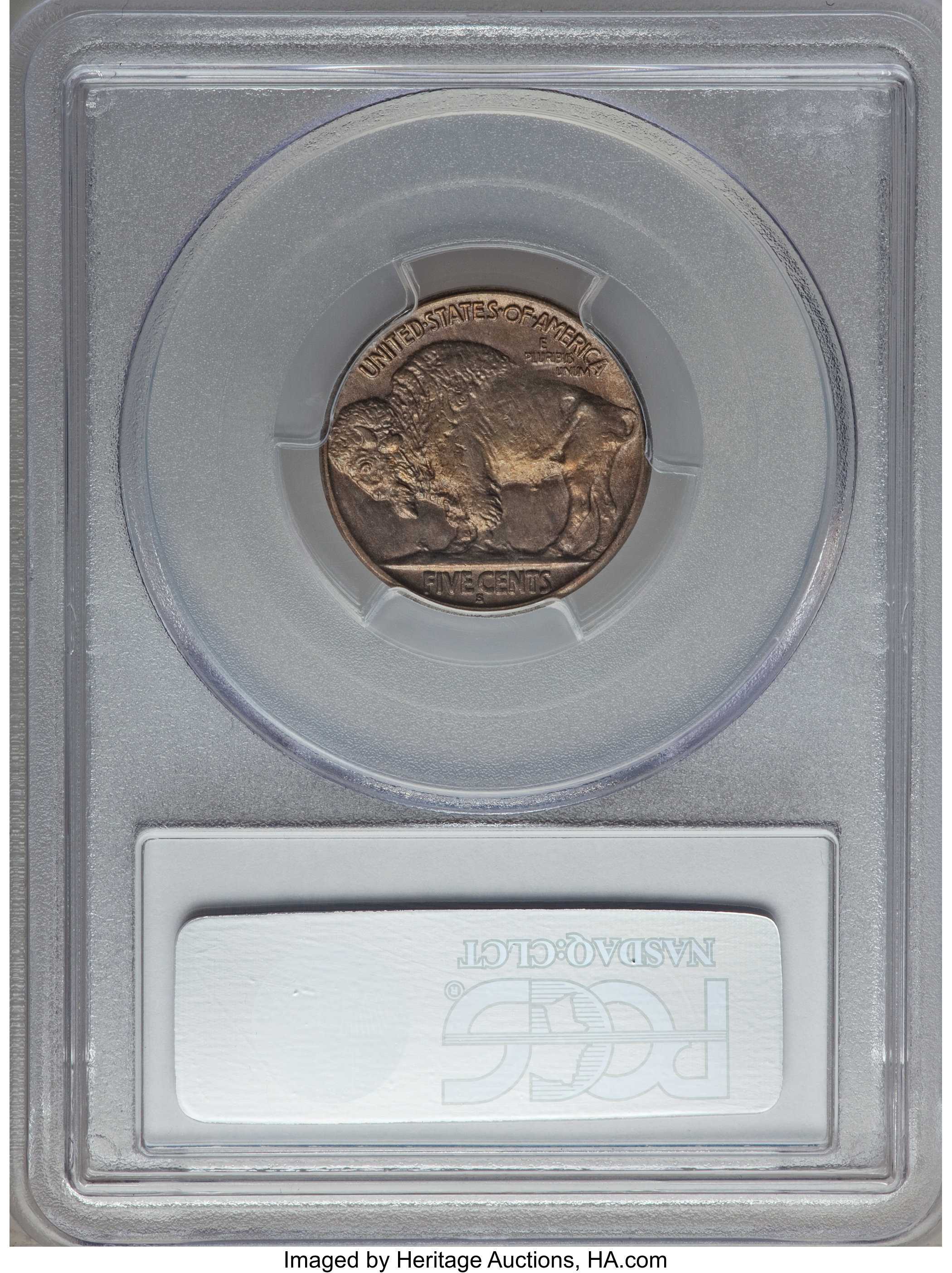 1917-S 5c 2 Feathers, FS-401 MS62 CAC thumbnail 16