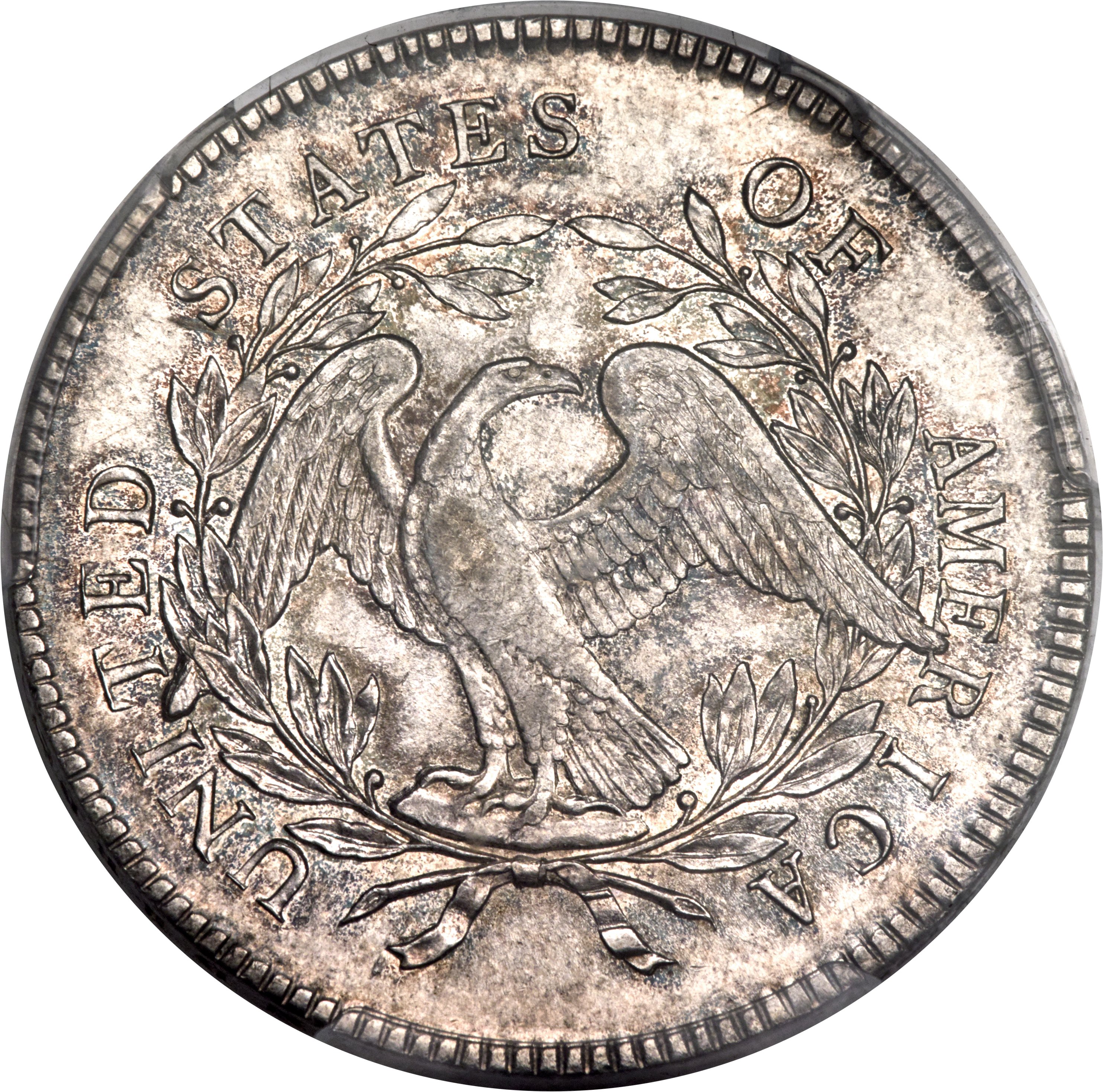 1795 $1  Flowing Hair, 3 Leaves, B-7, BB-18 MS63 CAC thumbnail 11