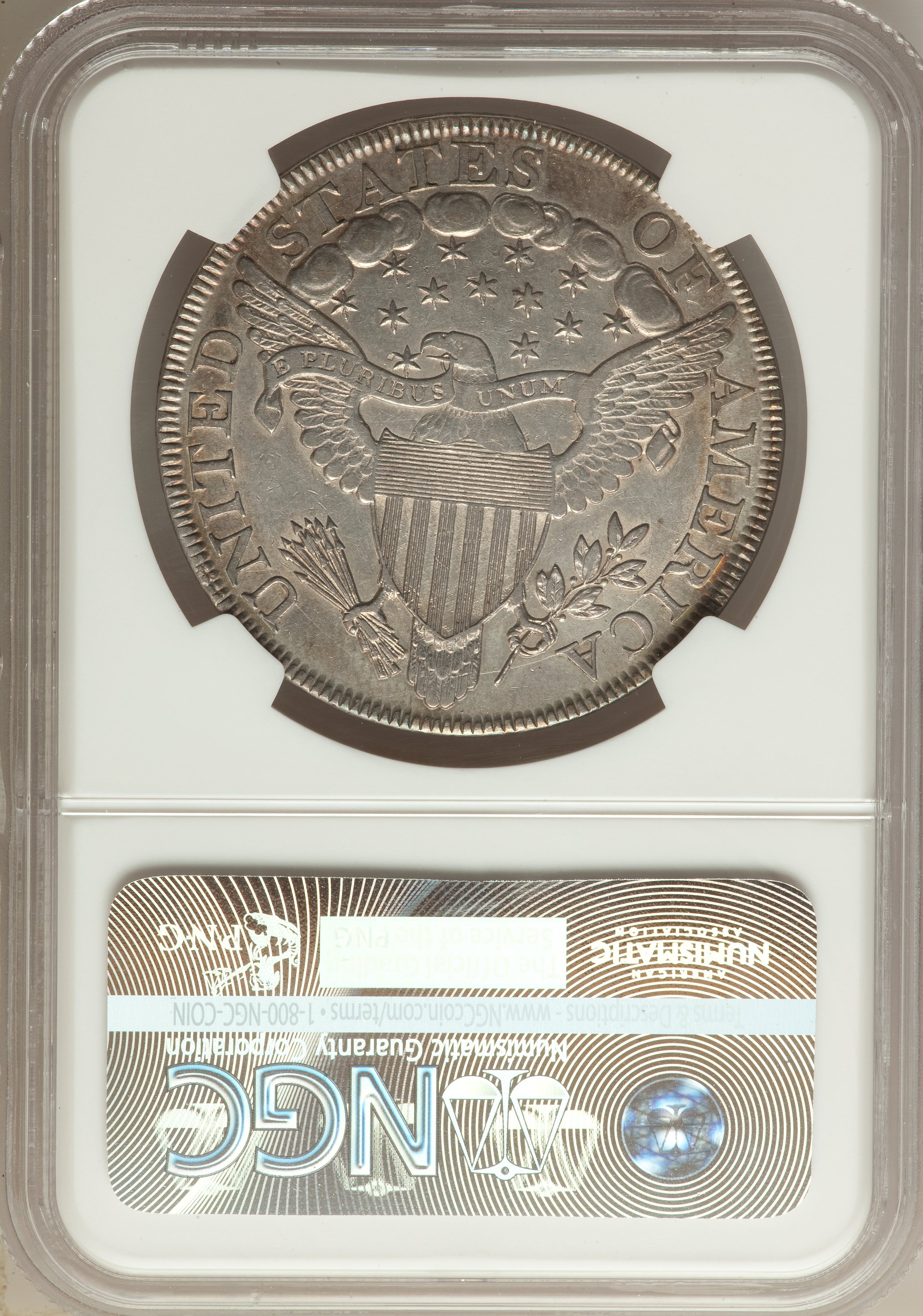 1799 $1  7x6 Stars, B-7, BB-156 MS61 thumbnail 4