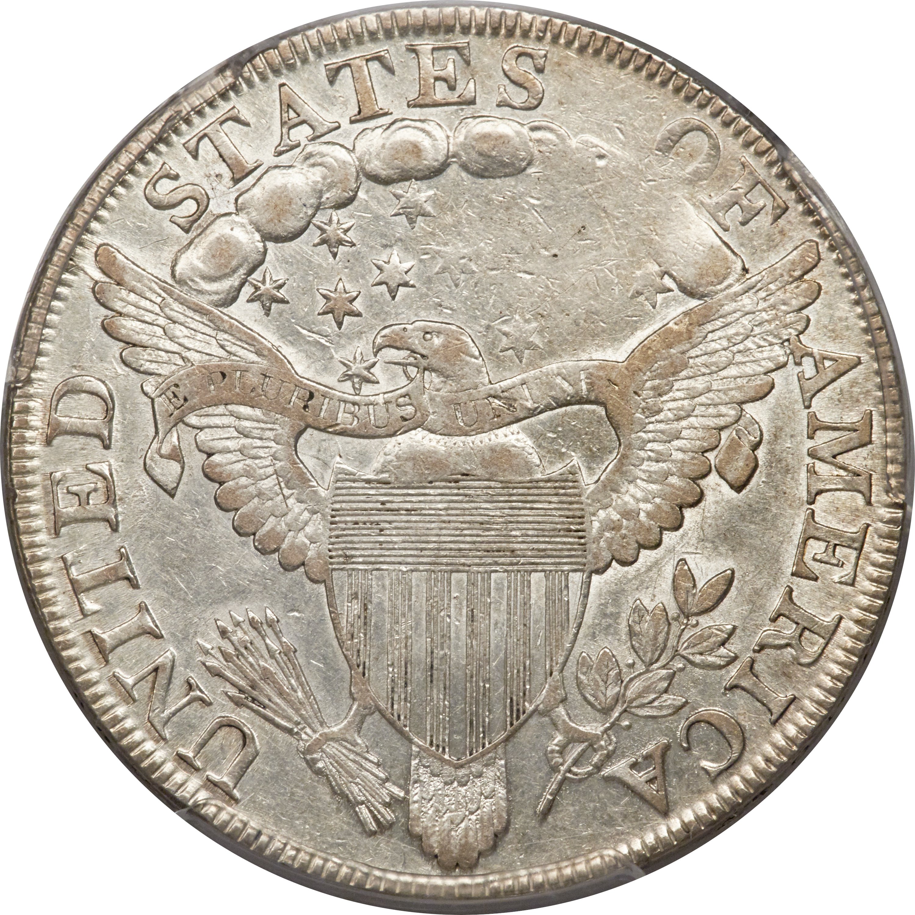 1803 $1  Small 3, B-4, BB-254 AU53 thumbnail 3