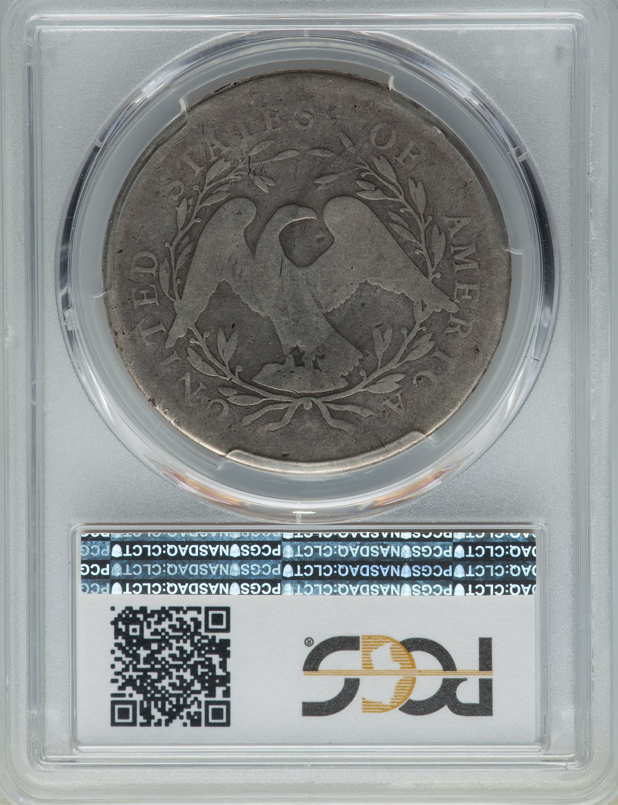 1795 $1  Flowing Hair, 2 Leaves, B-9, BB-13 P1 thumbnail 8