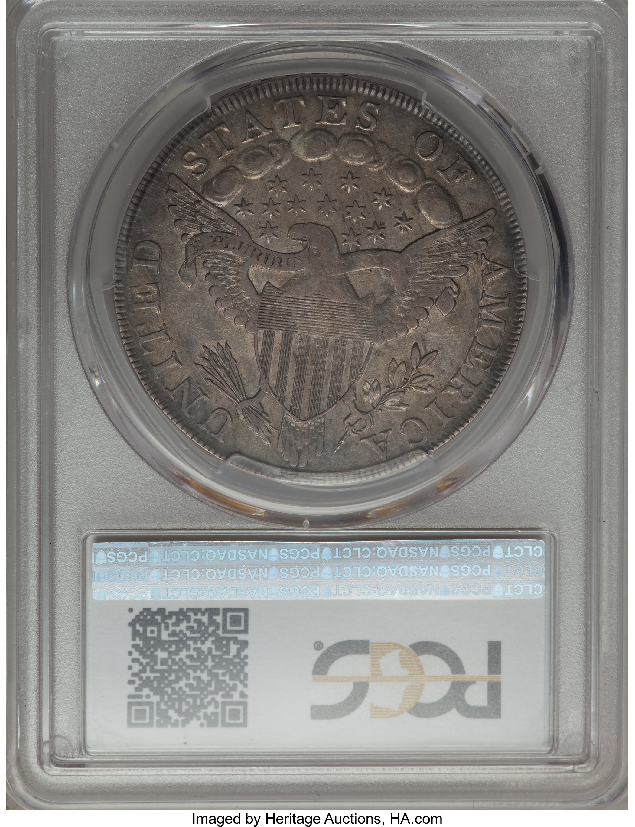 1798 $1  Large Eagle, Pointed 9, Close Date, B-9, BB-121 VF35 thumbnail 20