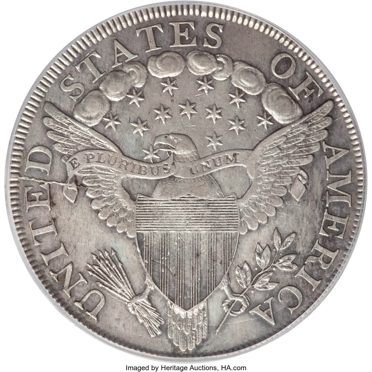 1799 $1  7x6 Stars, B-18, BB-154 AG3 thumbnail 26