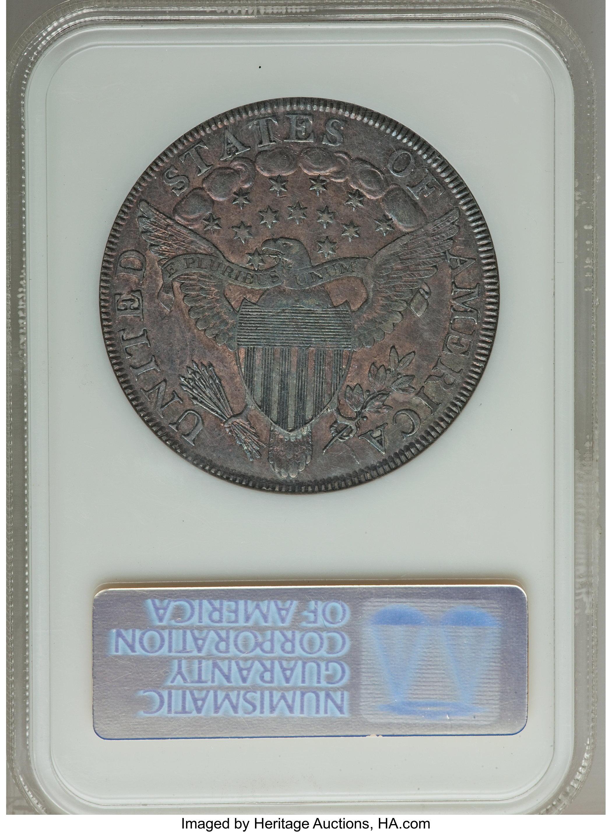 1800 $1  Wide Date, Low 8, AMERICAI MS60 thumbnail 17